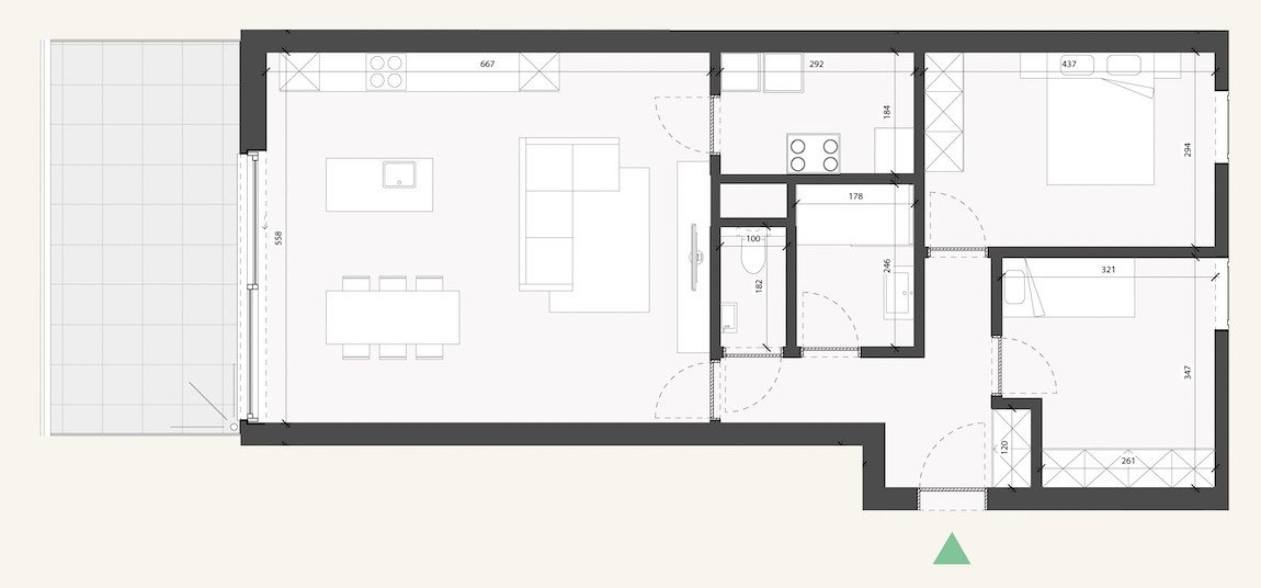 Apartment for sale in Malle with 2 bedrooms - photo 3