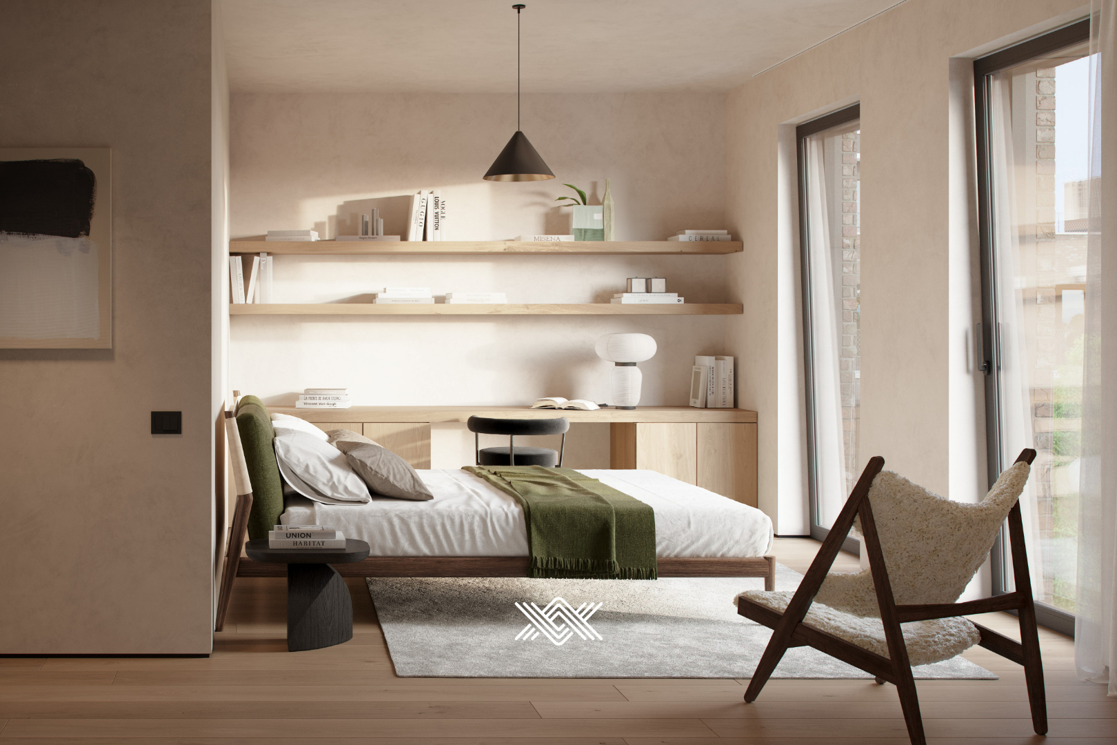 Appartement met 3 kamers en 2 zonneterrassen in het park - photo 4