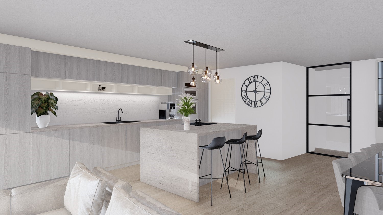 Nieuwbouwappartement op toplocatie in hartje Lanaken met zonnig terras - foto 5