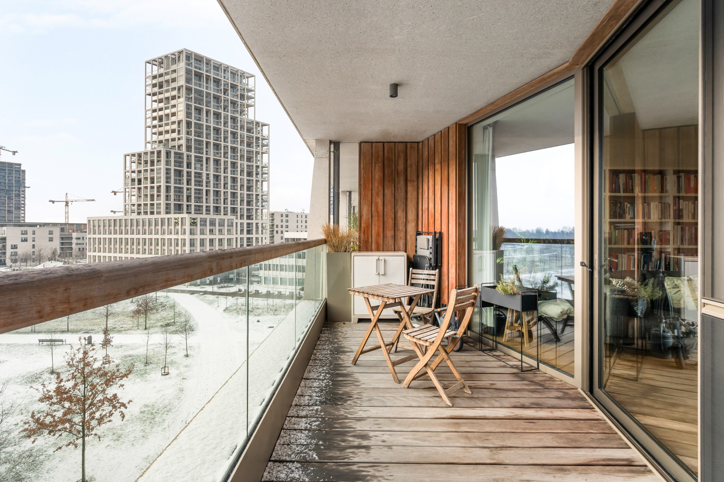 Licht appartement met 2 slaapkamers en terras op het zuiden in Antwerpen Zuid - foto 3