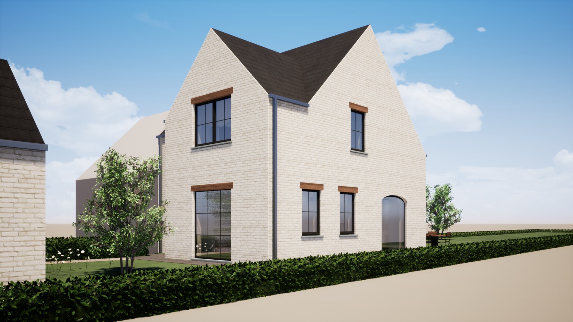 Ruime nieuwbouwwoning in landelijke setting te Kortemark - foto 4