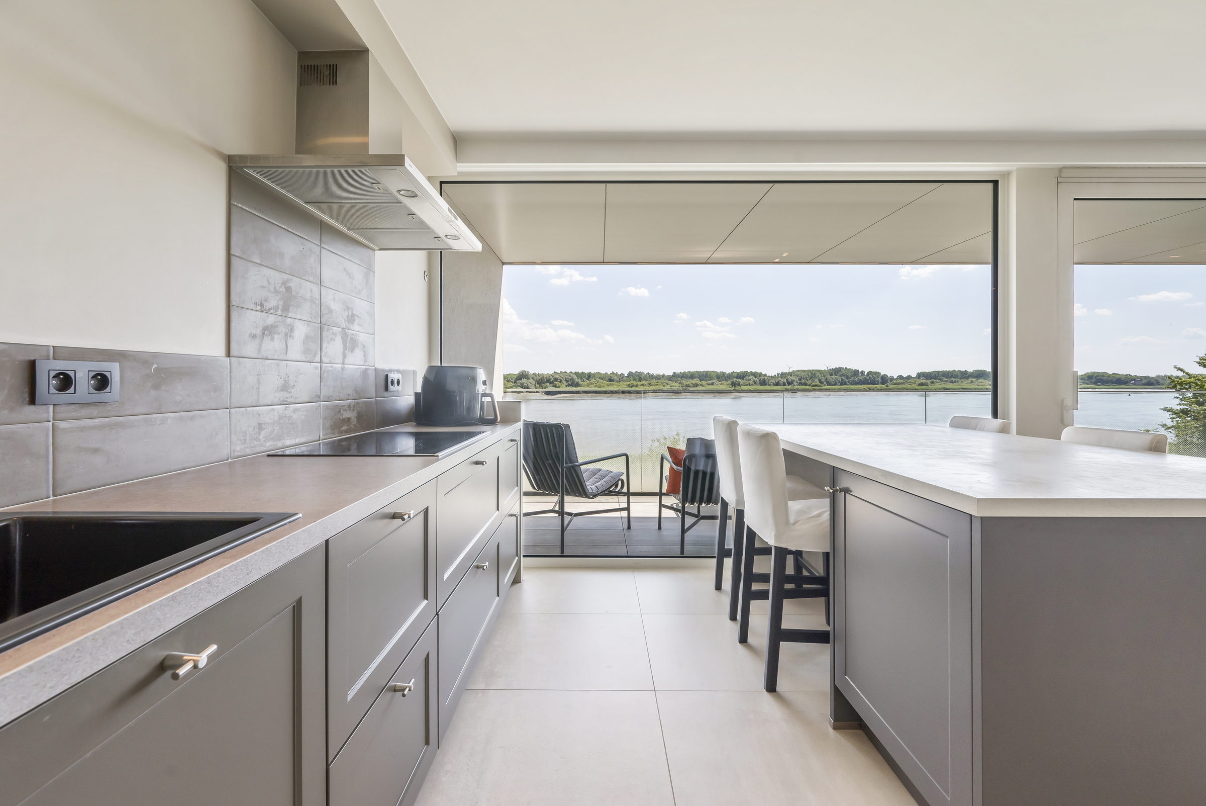 Luxueus appartement met panoramisch Scheldezicht - foto 2