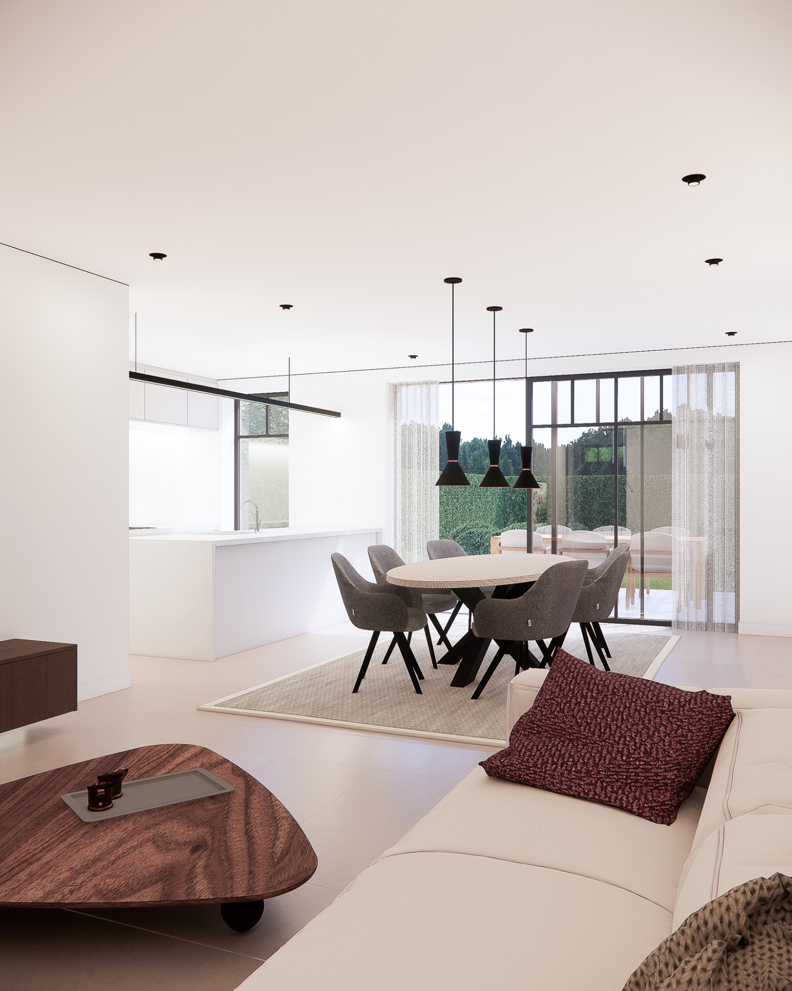 BEN-woning: Volledig en kwaliteitsvol afgewerkte nieuwbouwwoning in hedendaagse Pastorijstijl - met Zuidgerichte tuin in landelijke omgeving te Beernem - foto 5