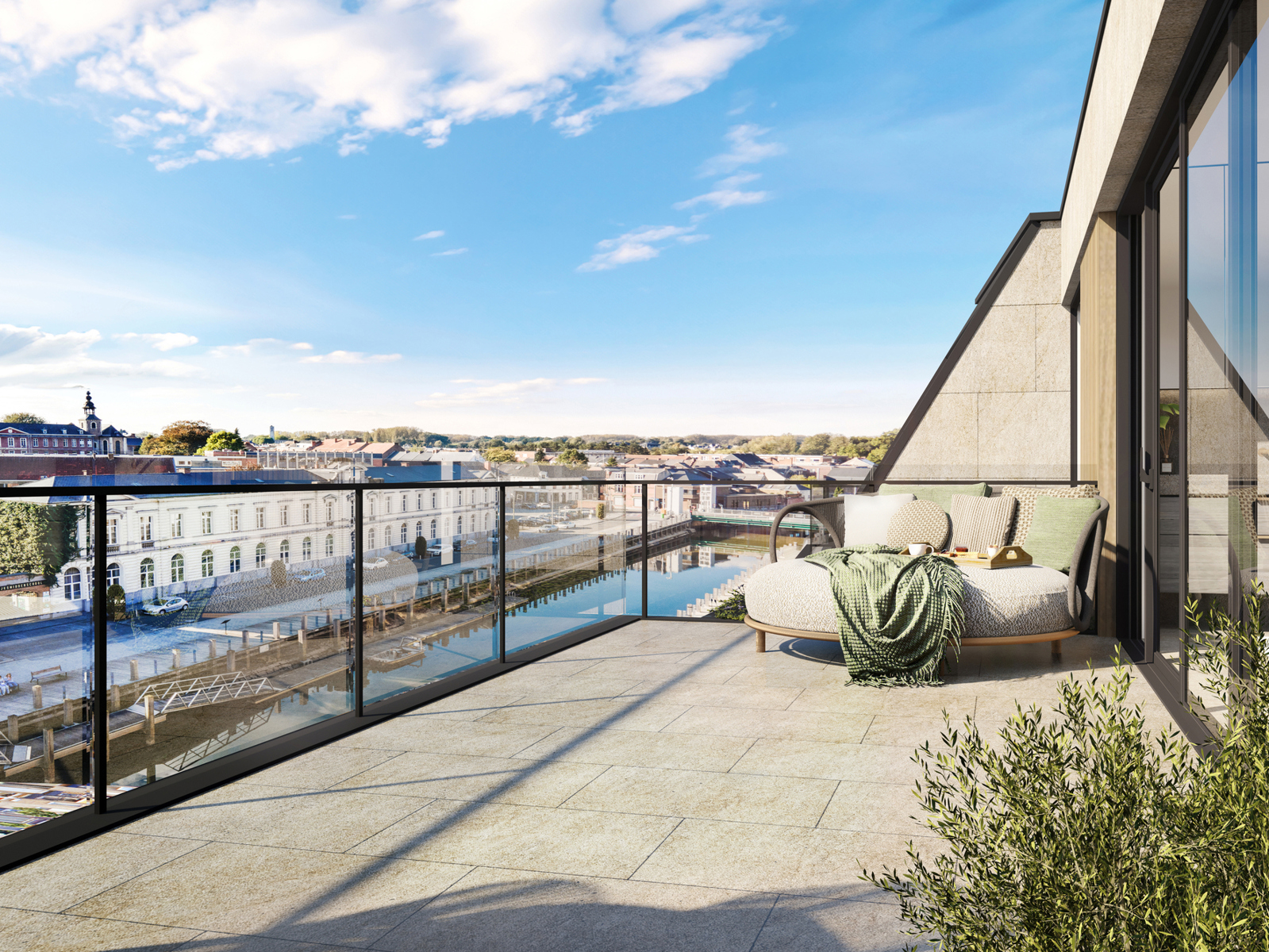 Appartement 3e verdieping, zonnige terrassen en uniek zicht - foto 5