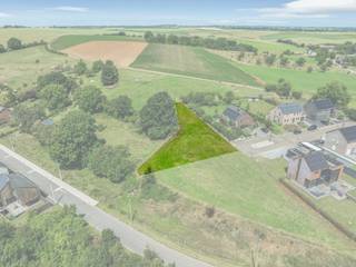 Terrain à bâtir unique pour une construction 4 façades de 12a58ca avec vue dégagée et oriëntation sud-ouest situé à Roclenge, sur le flanc de...