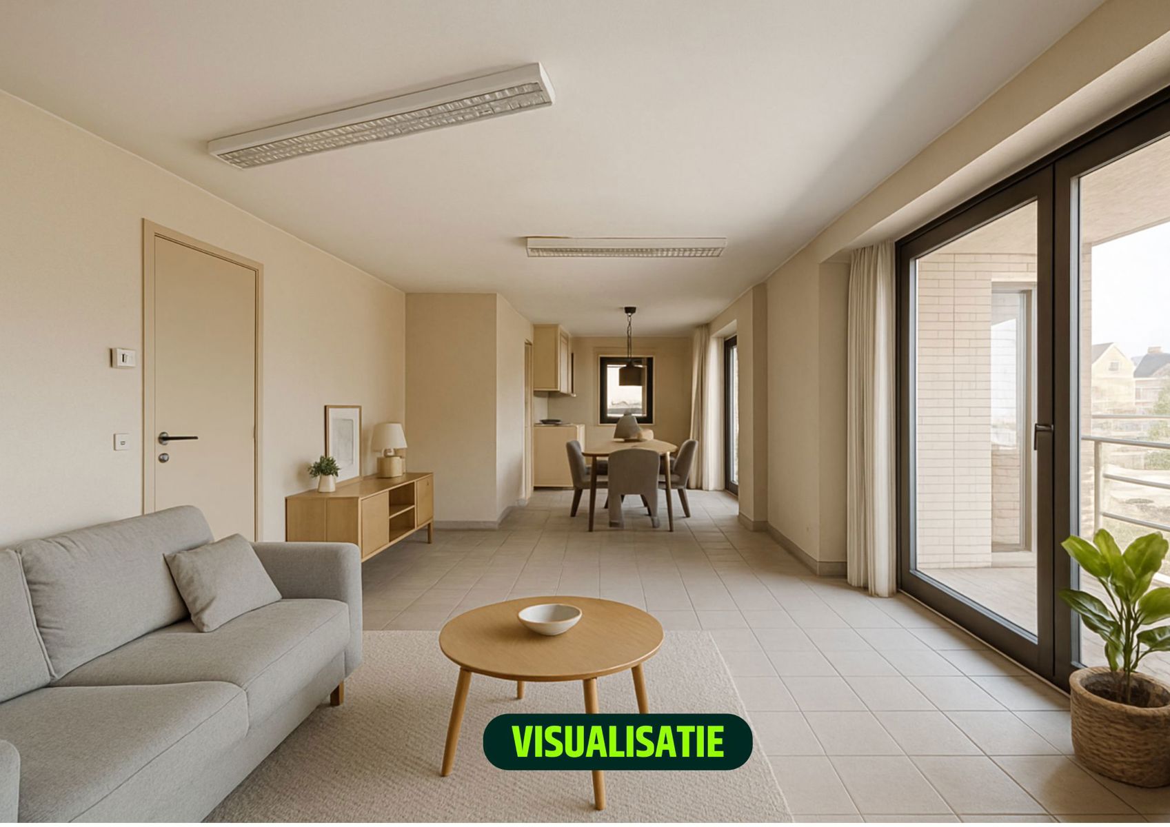 Ruim gelijkvloers appartement/kantoor op toplocatie in Nieuwpoort-Bad - foto 3