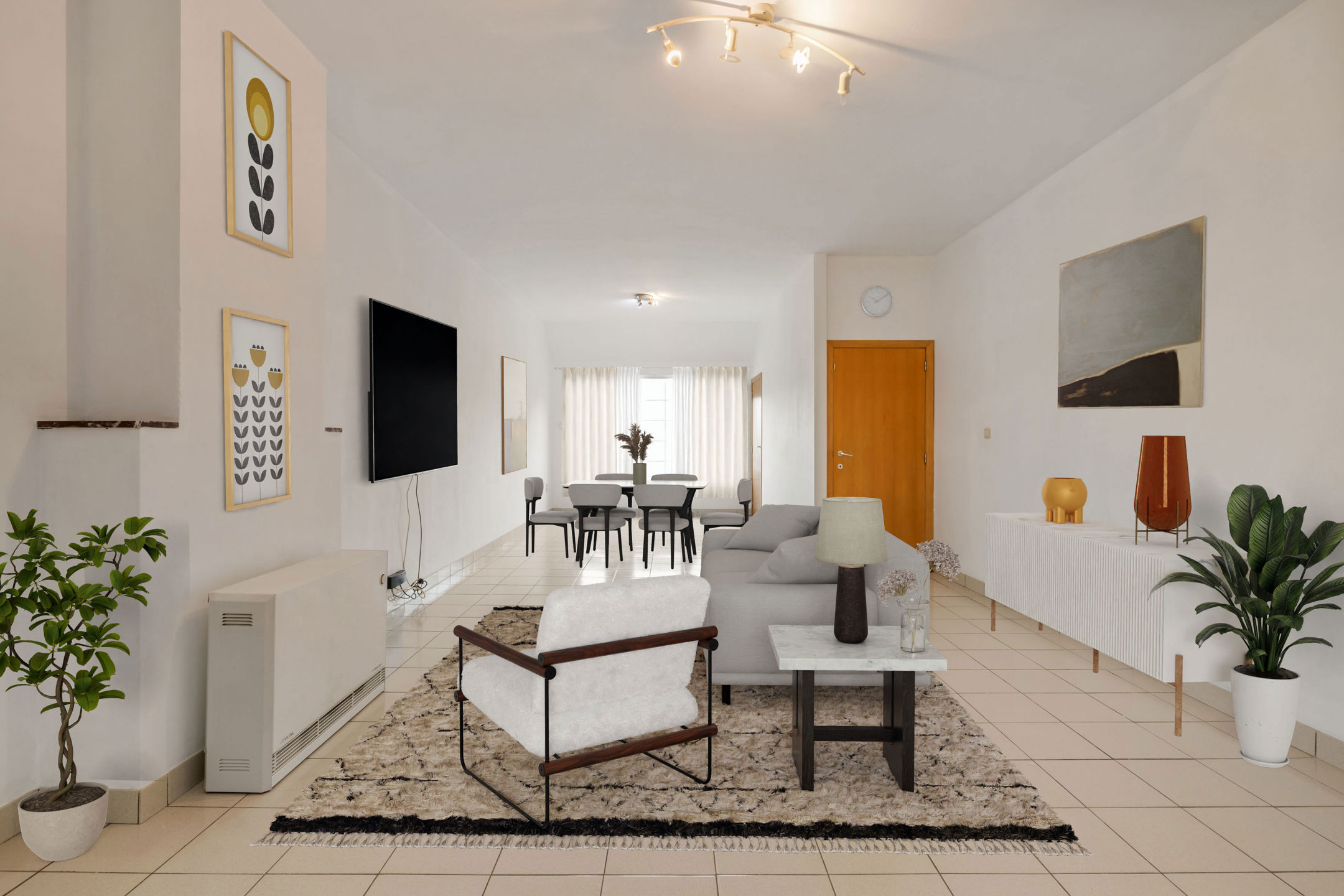 Gunstig gelegen woning 3 slpk met groot atelier/garage 63m² - foto 4