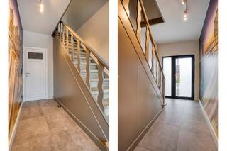 <h2><strong>Ruim, rustig en royaal: modern wonen net buiten centrum Lummen</strong></h2><p>In een rustige straat net buiten centrum Lummen, waar groen en bereikbaarheid hand in hand gaan, tref je deze recent gerenoveerde, instapklare woning op een prachtig perceel van 14 are. Het huis combineert hedendaags comfort met een warme, huiselijke sfeer: perfect voor gezinnen die wat ruimer willen wonen, of voor koppels die hun tijd met meer natuur willen belonen.</p><p>Bij aankomst merk je meteen de zorg waarmee deze woning werd onderhouden en vernieuwd. Achter de frisse gevel schuilt een interieur dat licht en ruimte ademt. De inkomhal leidt naar een charmante woonkamer met plaats voor een gezellige zithoek en aansluitend een polyvalente ruimte die je flexibel kan invullen. De blikvanger van deze woning is zonder twijfel de moderne, open leefkeuken. Strak omhuld in het wit, met veel kastruimte, een centraal eiland en grote raampartijen die kleurrijke stralen overvloedig binnenlaten. Van hieruit kijk je uit op het terras en de tuin waardoor binnen en buiten harmonieus samensmelten. Dankzij de royale indeling is er bovendien plaats voor een grote eettafel: de uitverkoren plek die mensen samenbrengt. </p><p>Aansluitend op de keuken bevindt zich een praktische was- en bergruimte met toegang naar buiten. Verder zijn er op het gelijkvloers nog een apart toilet, toegang tot de kelder en een modern afgewerkte badkamer. Op de verdieping vind je een tweede, stijlvolle badkamer, twee slaapkamers en een ruimte die als een bureau kan fungeren. De afgewerkte zolder, bereikbaar via een vaste trap, biedt nog extra ruimte om in te richten naar wens: als extra slaap-, ontspannings- of hobbykamer.</p><p>En jouw tuin, is een waar rustpunt: volledig omheind en perfect onderhouden. Hier geniet je mateloos van de zon en van een open uitzicht op het achterliggende bos, dat bovendien rechtstreeks bereikbaar is via een eigen poortje Tot slot bezit je een vrijstaande dubbele garage van maar liefst 63 m². Ideaal voor twee wagens, fietsen en opslag, of om in te richten als praktijk- of kantoorruimte. Want ook de oprit biedt extra parkeergelegenheid voor meerdere wagens.</p><p>Tot slot woon je hier – ondanks de groene ligging – bijzonder centraal. In de onmiddellijke omgeving vind je alles wat je nodig hebt en de oprit E314 tref je al na 3 kilometer. Ben jij dus op zoek naar een woning vol ruimte en rust? Instapklaar, praktisch en toekomstgericht? Geef Jes dan snel een seintje, en is ook jouw bezoek al in zicht.</p><figure><div></div></figure>