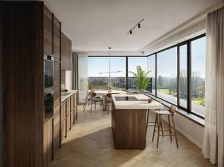 Deze unieke penthouse is gelegen op de 3de verdieping van Residentie Ferentino.Van hieruit geniet je van een prachtig verzicht op de achtergelegen...