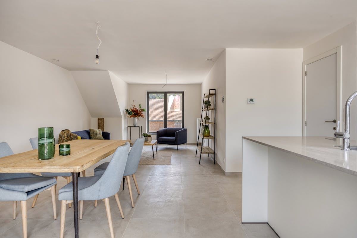 INSTAPKLAAR BEN-APPARTEMENT MET 2 SLAAPK. IN BAZEL EN TERRAS - foto 5