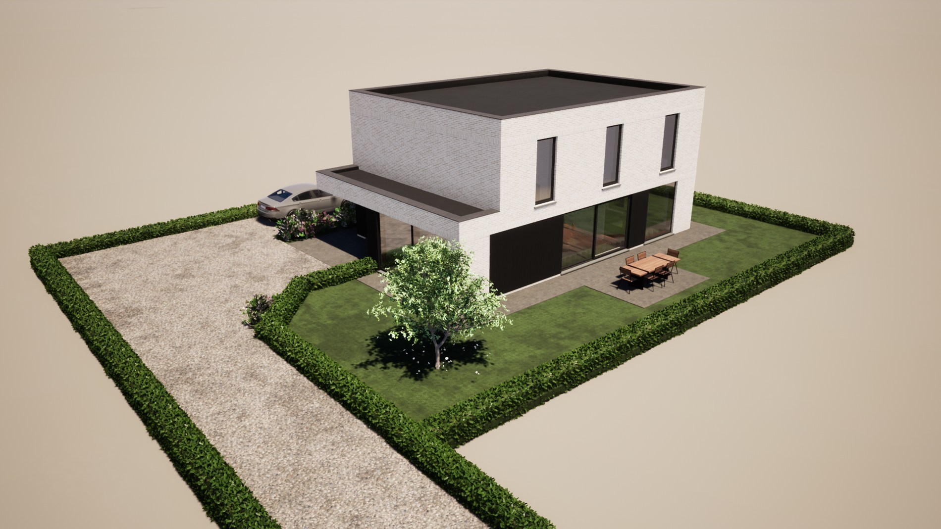 Rustig gelegen bouwgrond 786 m² te Bulskamp (vlakbij Veurne). - foto 3