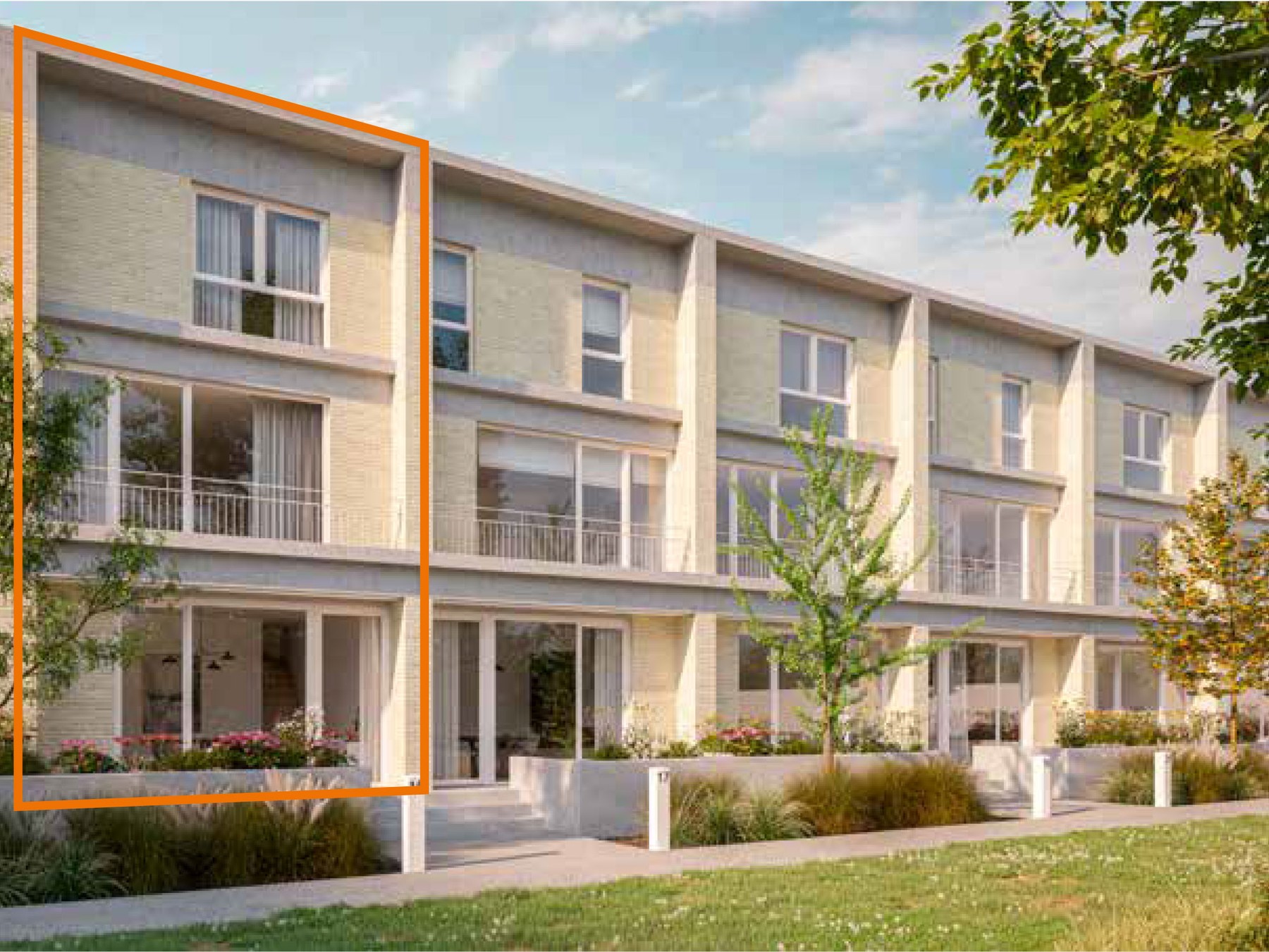 W1 Energiezuinige woning met 3 slaapkamers en groot terras - foto 1