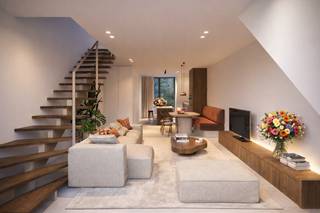 Duplex-dakappartement op de derde en vierde verdieping van de nieuwe residentie "Stan" te Heist-aan-Zee. Een bruikbare vloeroppervlakte van 95 m² + zongericht terras. Energielabel A, zeer energiezuinig. Aankopen aan 6 % BTW is mogelijk. <br /><br />Een super leuk derde verdiep met de leefruimte en de keuken. De leefruimte geeft uit op het terras aan de straatkant. Op dit terras kan een tafel geplaatst worden. De keuken is open en ligt achteraan het appartement. Hier een tweede terras met de ochtendzon. Op deze verdieping verder een bergruimte/wasplaats en een toilet. In de dakverdieping twee slaapkamers en een ingerichte badkamer . <br /><br />Afwerking naar keuze van de klant kan op vandaag nog. Aankopen aan 6 % BTW is ook nog mogelijk. Een appartement zonder bovenburen, rustig met een mooi open zicht voor en achteraan. Voor de fietsen is een gemeenschappelijke stalling voorzien, indien gewenst kunt u een parking aankopen in het gebouw. <br /><br />Wenst u meer informatie over deze residentie of dit appartement? Contacteer Willem Cauwels op tel 050.89.27.70