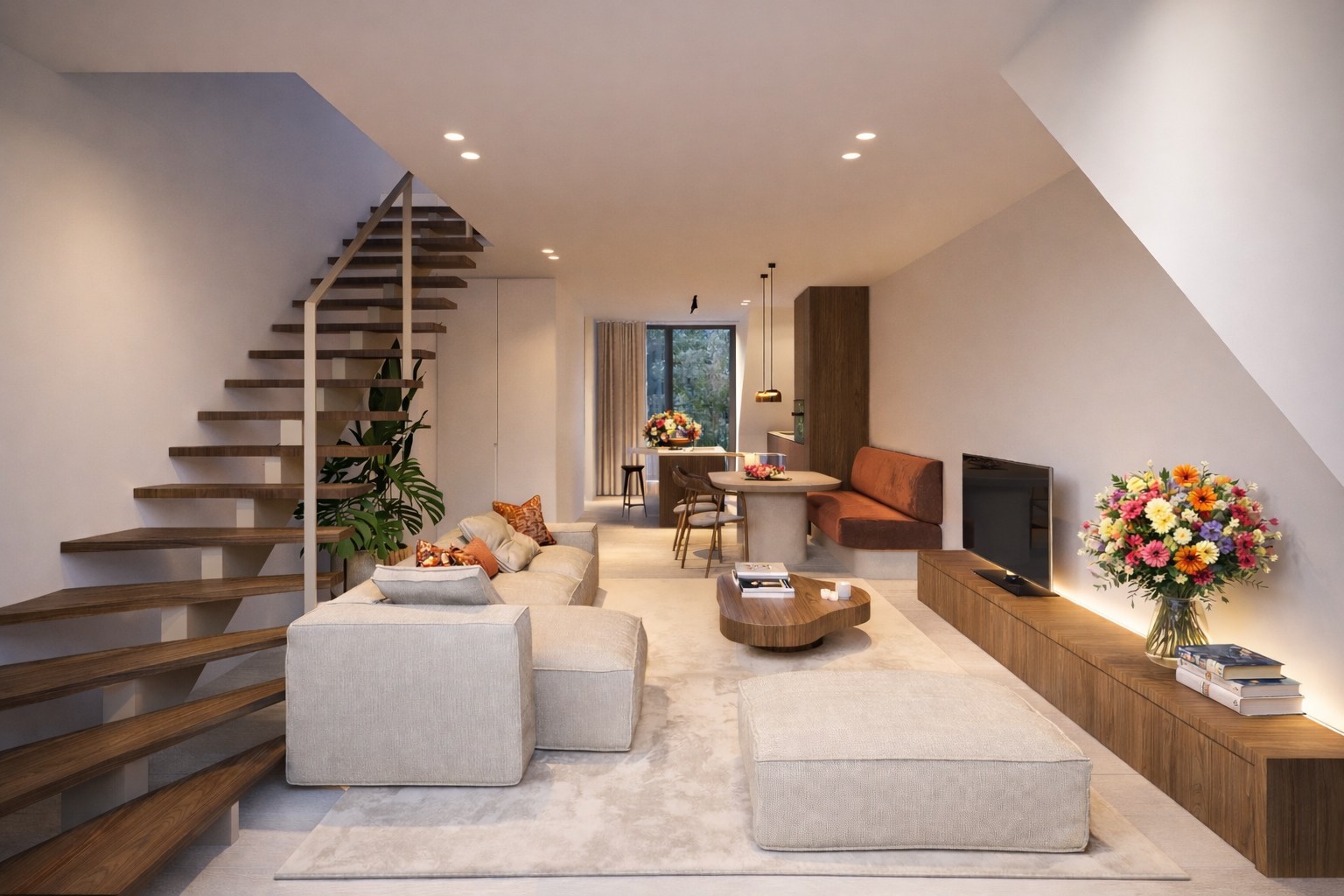 Dakappartement met 2 slaapkamers in de residentie Stan te Heist-aan-Zee - foto 1