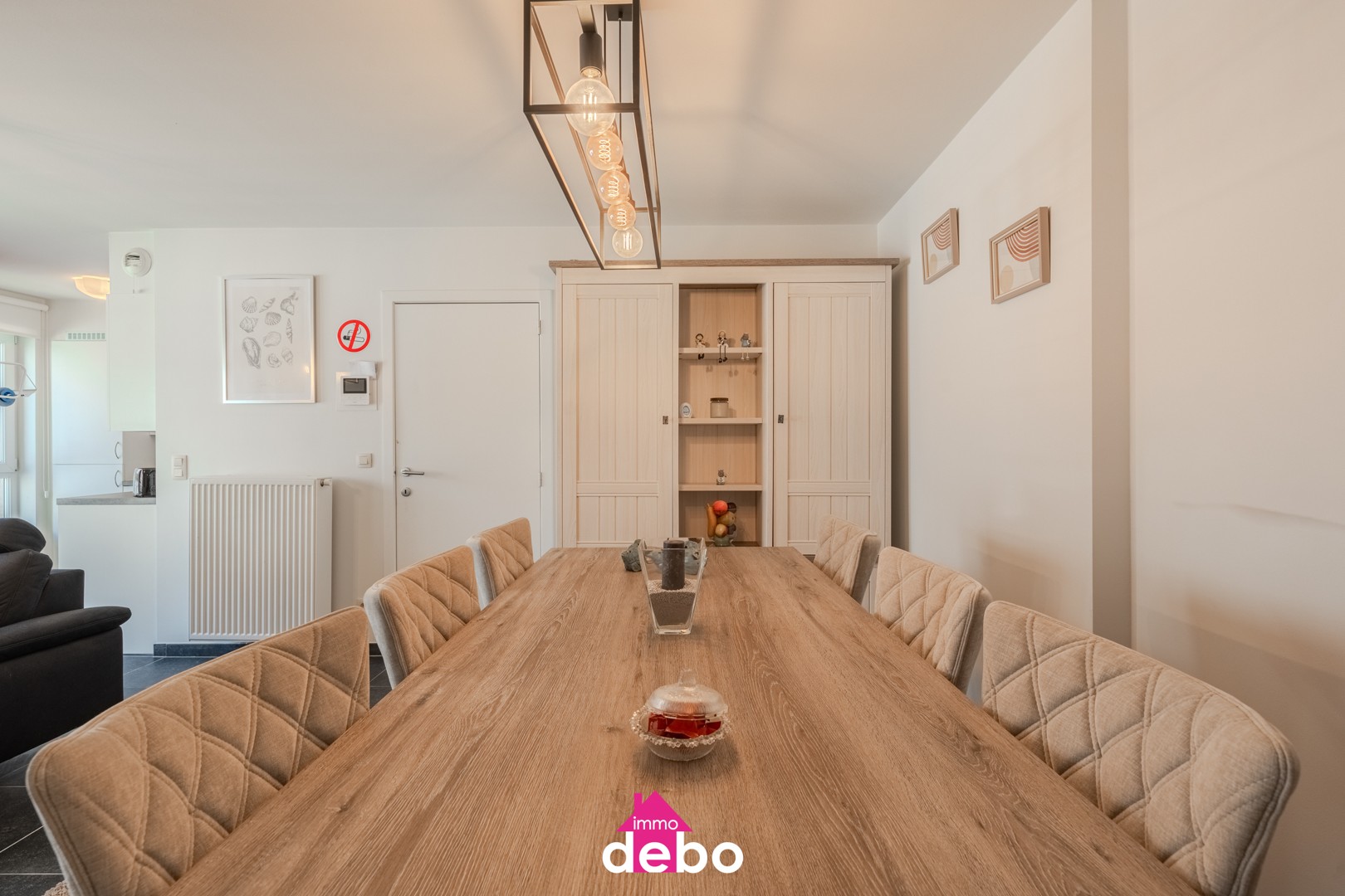 Prachtig appartement 1ste verdiep, met 2 slaapkamers, keuken, badkamer en balkon op het Casinoplein - foto 4