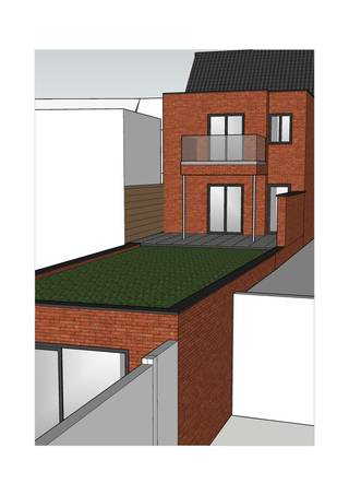 te koop nieuwbouw handelsruimte in het centrum van Poperinge