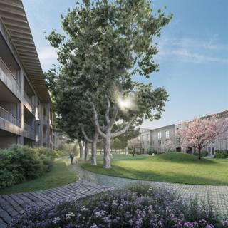 <p><span>Deze </span><span>woning </span><span>is gelegen aan de </span><span>Sint-Benedictusstraat in Mortsel </span><span>binnen het energiezuinige </span><span>nieuwbouwproject </span><span>Benedicte</span><span>: een groene thuis voor iedereen die waarde hecht aan </span><span>duurzaamheid</span><span>, een </span><span>natuurlijke </span><span>omgeving en zalig </span><span>wooncomfort</span><span>. </span></p><p><span> </span></p><p><span>Benedicte is </span><span>een toekomstgericht en duurzaam BEN-woonproject </span><span>rondom een </span><span>nieuw groen en autoluwe park in Mortsel</span><span>. Alle woningen en appartementen halen </span><span>minstens EPC label A</span><span>. Bovendien zijn de gebouwen </span><span>energiepositief</span><span>: ze verbruiken dus minder energie dan ze produceren.</span></p><p><span> </span></p><p><span>Deze woning heeft een oppervlakte van 130m², heeft een tuin van 33m² en terras van 9m² met zuid oriëntatie, en drie slaapkamers.</span></p><p><span> </span></p><p><span>Indeling</span></p><p><span>- inkomhal</span></p><p><span>- nachthal</span></p><p><span>- aparte toilet 1</span></p><p><span>- aparte toilet 2</span></p><p><span>- ruime woonkamer en eetkamer</span></p><p><span>- keuken</span></p><p><span>- slaapkamer 1</span></p><p><span>- slaapkamer 2</span></p><p><span>- slaapkamer 3</span></p><p><span>- badkamer 1</span></p><p><span>- tuin met terras </span></p><p><span>- technische berging</span></p><p><span> </span></p><p><span>Bijzonderheden</span></p><p><span>- koolstofneutrale massieve houtbouw (CLT)</span></p><p><span>- energiezuinige BEN-woningen</span></p><p><span>- maximaal behoud van het bestaande groen</span></p><p><span>- gelegen in een autoluw park</span></p><p><span>- 100% hernieuwbare energie</span></p><p><span>- ondergrondse autostaanplaats en kelder bij aan te kopen</span></p><p><span> </span></p><p><span>Ben jij geïnteresseerd in deze nieuwbouw woning te koop in hartje Mortsel, ben je op zoek naar ander vastgoed of wens je de waarde van jouw eigendom te kennen? Dan ben je bij BOLT immo aan het juiste adres! Wij helpen jou graag verder.</span><span> </span></p>