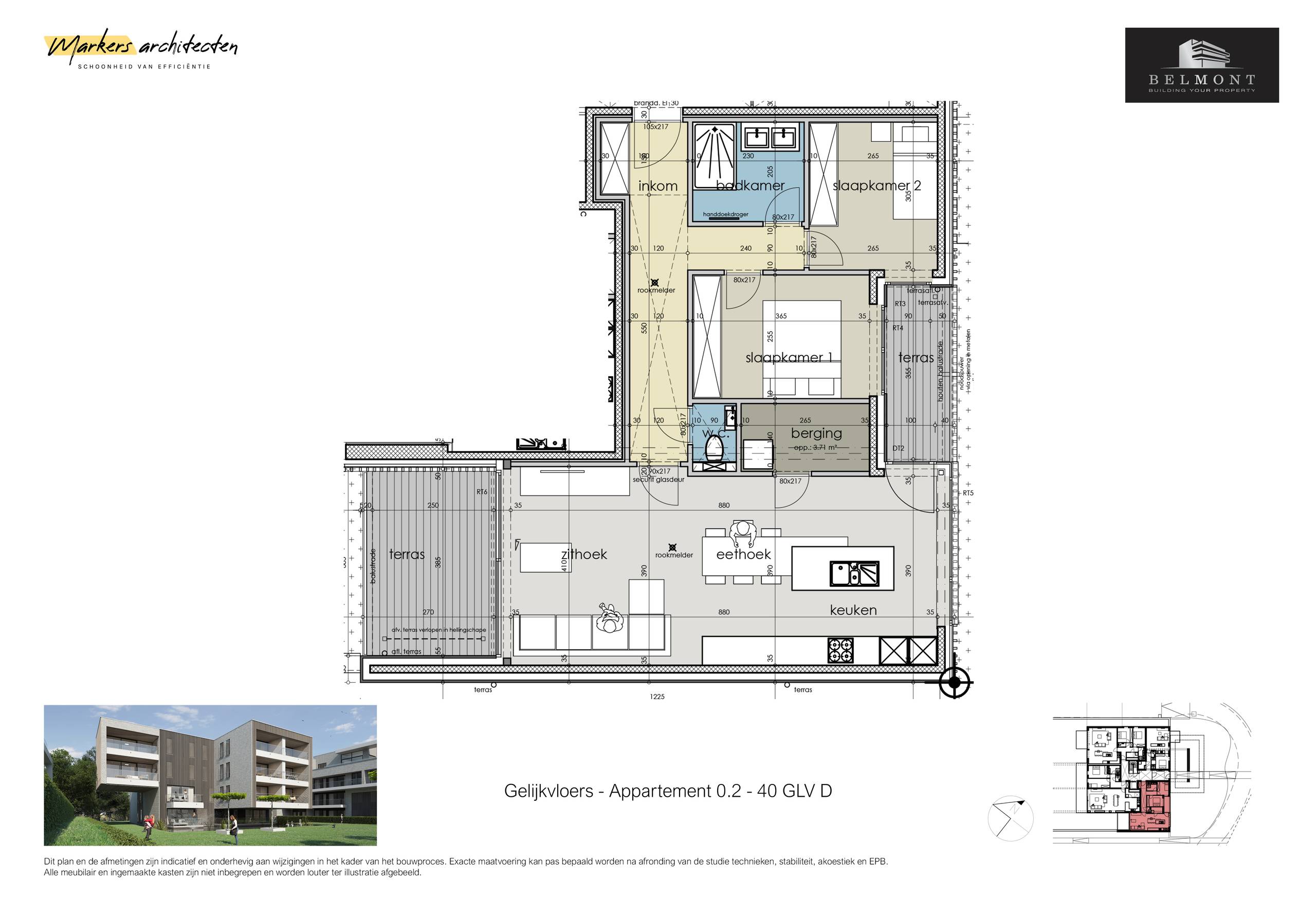 Appartement à vendre à Ypres avec 2 chambres - photo 5