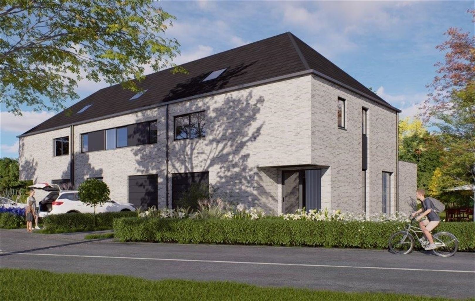 Nieuwbouwwoningen in Dendermonde – Vlietbergstraat  - foto 3