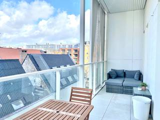 Sint-Katelijneplein - 1 slaapkamer appartement te huur centrum Brussel. Het appartementsgebouw 'Cosmopolitan' is gelegen vlakbij...