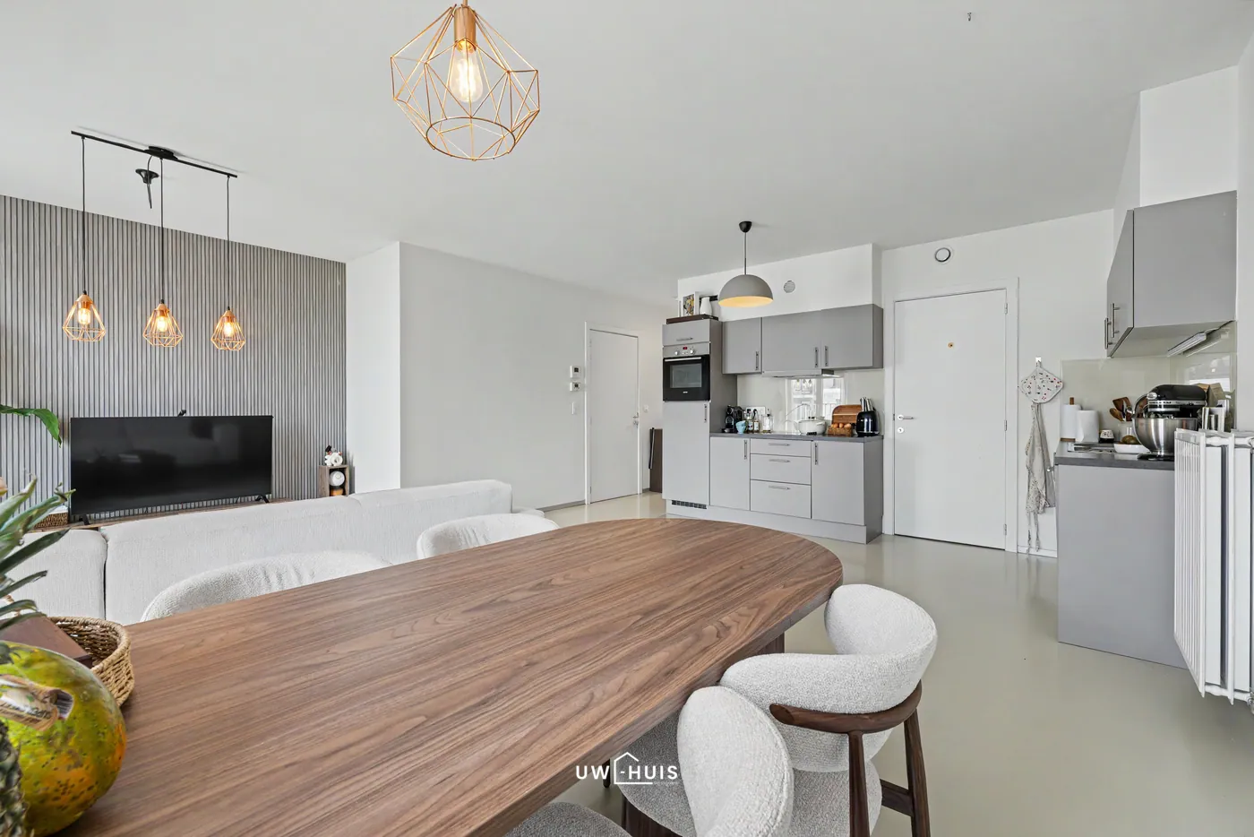 Recent appartement met 2 slaapkamers en terras in het centrum van Lokeren - foto 4
