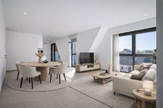 Bel appartement sur le toit avec terrasse orientée sud-ouest, situé dans une résidence agréable à proximité du centre du village de Berlaar. Cet...