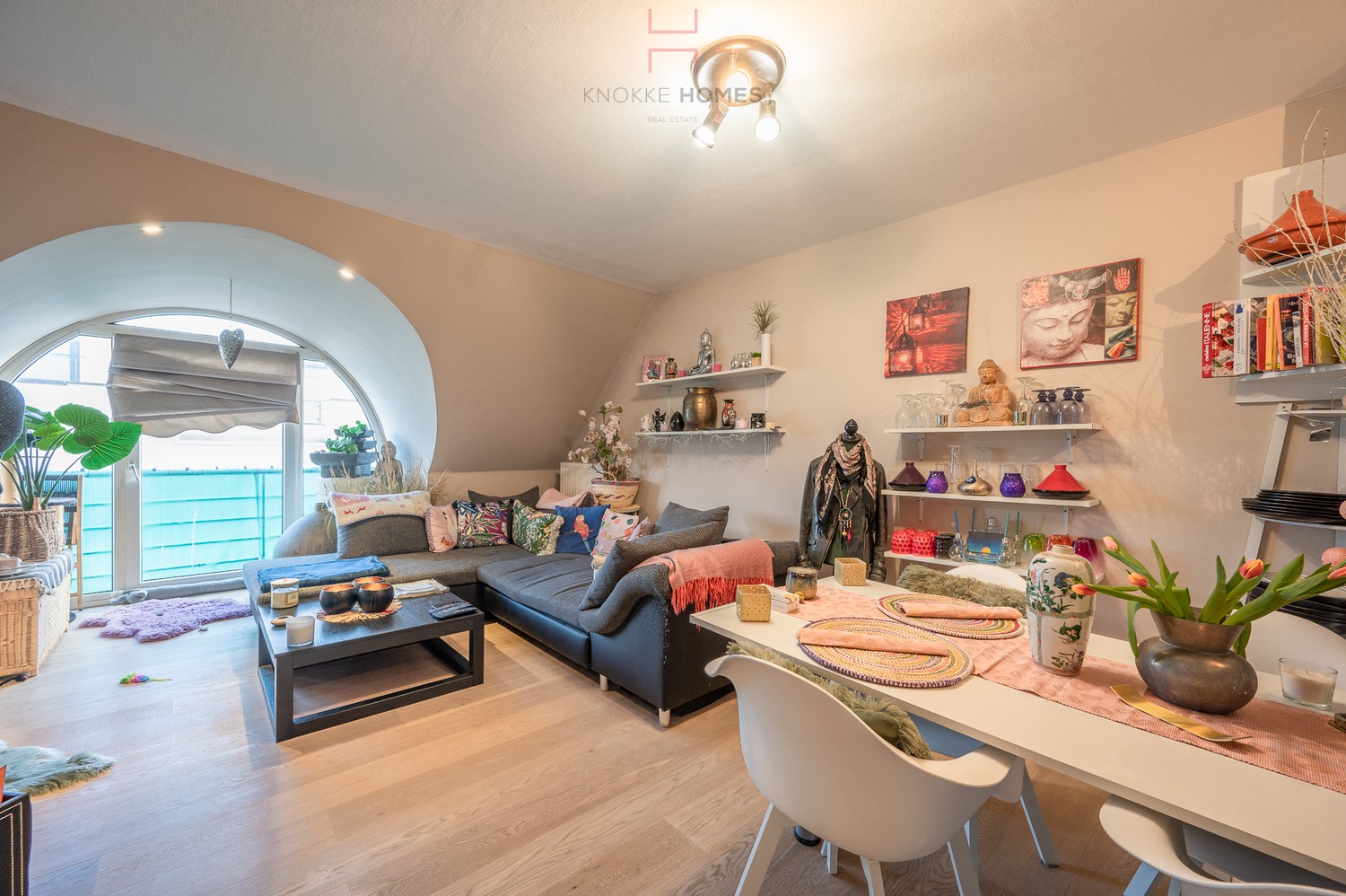 Duplex appartement in een kleinere residentie in het centrum van Knokke - foto 2