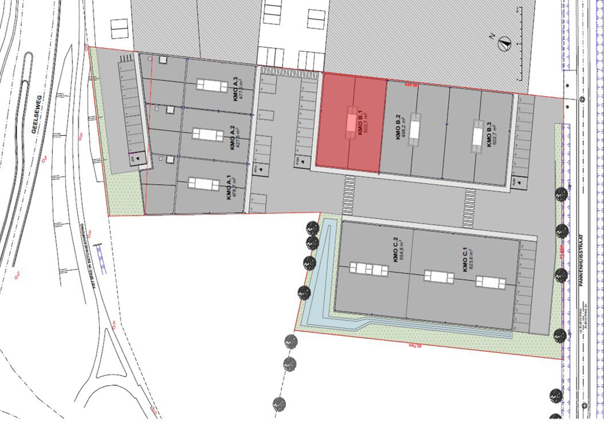 Nieuwe KMO-unit B.1 - 502,70m² te koop op zichtlocatie - foto 4