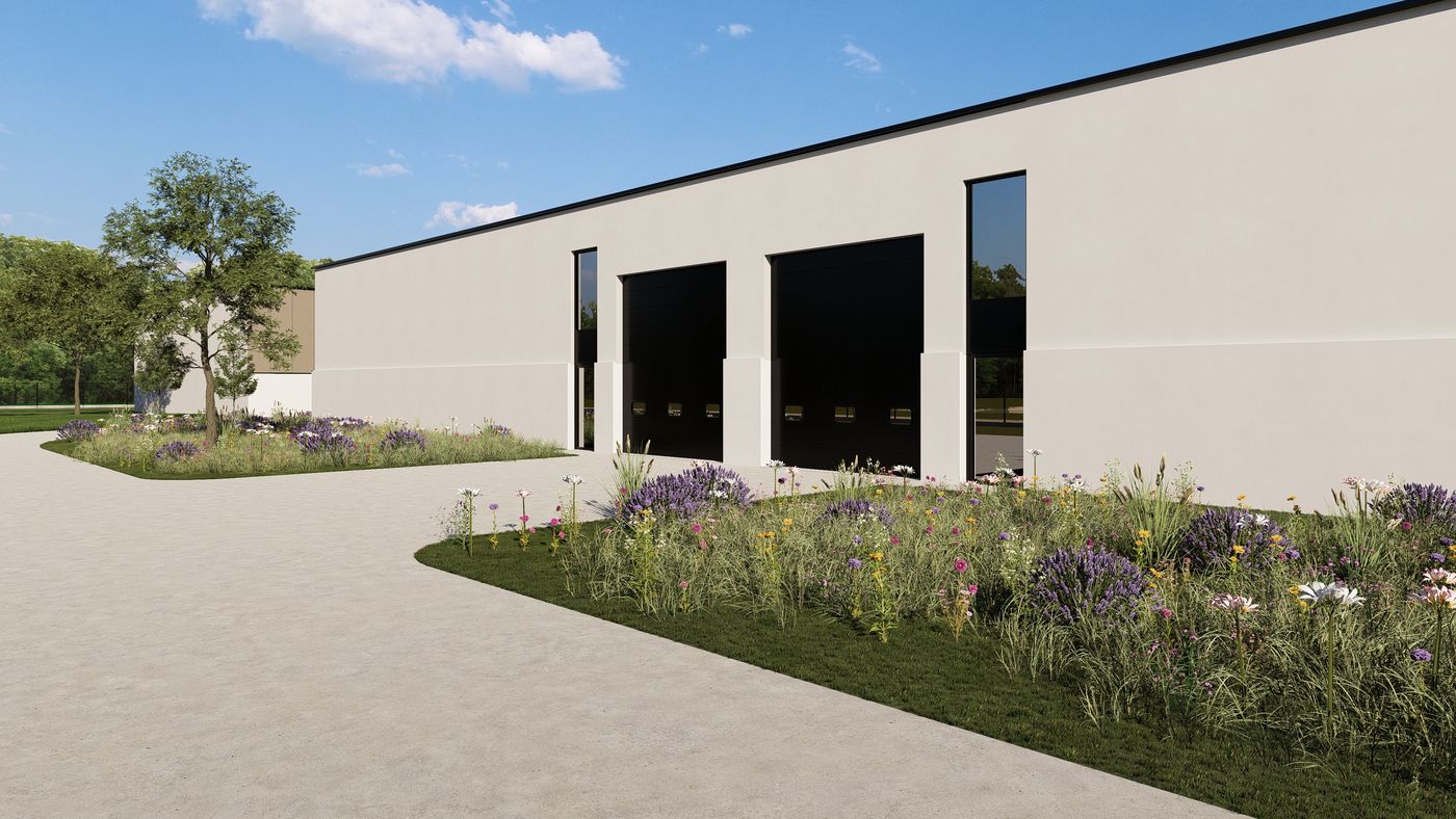 Duurzaam en architecturaal nieuwbouw KMO-unit van 255 m² te Evergem - foto 4