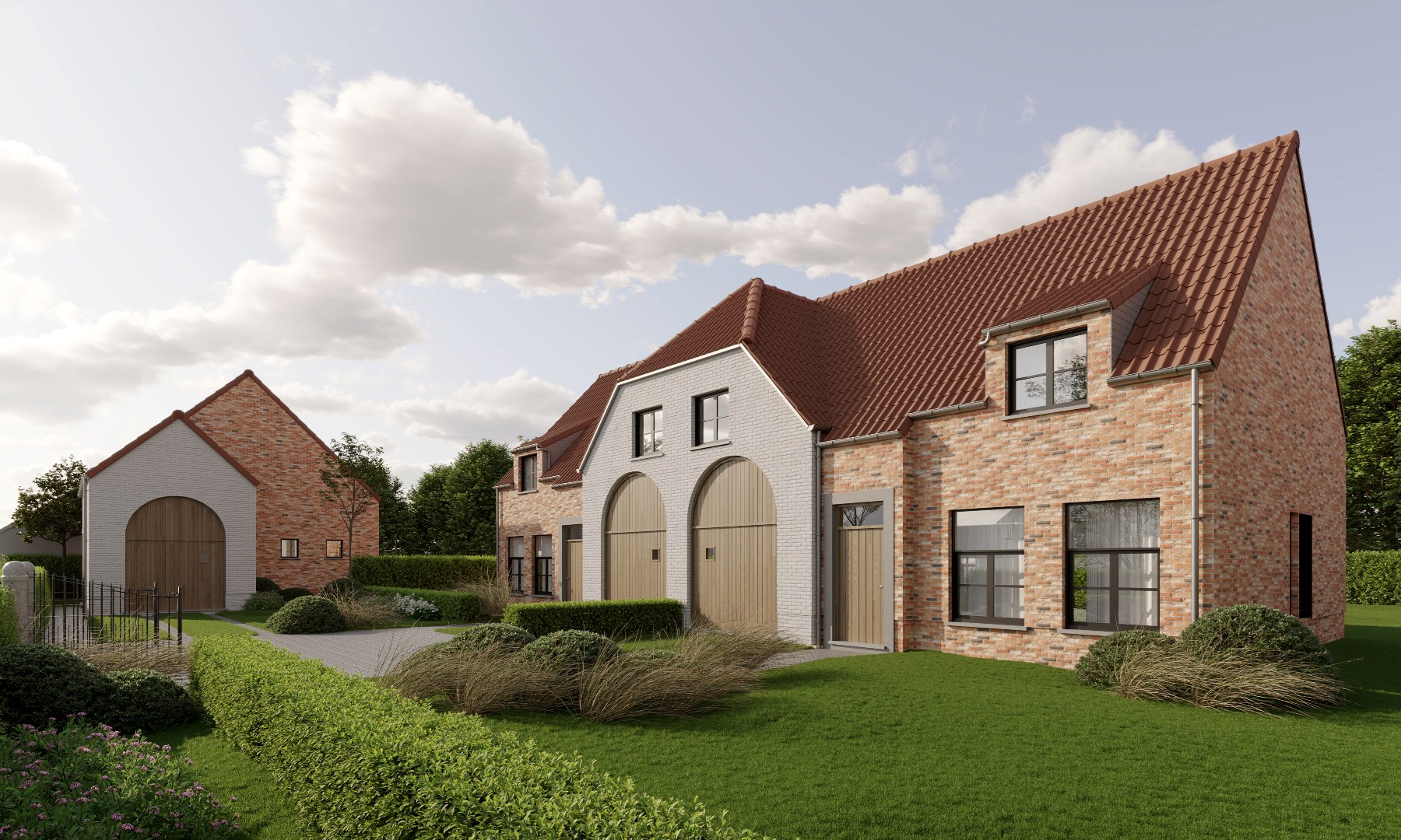 Halfopen 3-slpkr nieuwbouwwoning vlakbij centrum Maldegem (Lot 1) - foto 4