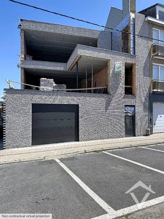Dit nieuwbouwappartement is gelegen in een kleinschalige residentie bestaande uit 2 appartementen, 3 garages, 2 ruime privé bergingen en een groenzone in het centrum van Lichtervelde, op de Statieplaats. <br /><br />Dit appartement, gelegen op de 1ste verdieping heeft een bewoonbare oppervlakte van 124,5 m² en een terras van 12,5m² en bestaat uit: lichtrijke living met groot terras - open keuken - berging - wasplaats - toilet - nachthal - badkamer met inloopdouche en ligbad - 2 ruime slaapkamers. <br /><br />Kostprijs appartement met privé berging: 369 000 € (exclusief 9 000 € kosten voor aansluiting, EPB en basisakte). <br />Kostprijs garage: 28 000 €<br />Deze prijzen zijn exclusief registratiekosten, BTW en notariskosten. <br />EPB: appartement in aanbouw<br /><br />Troeven van dit appartement:<br />- goede bereikbaarheid door de centrale ligging<br />- volledig nieuw<br />- Mogelijkheid aankoop aan 6% BTW mogelijk, mits voldaan aan de voorwaarden<br />- energiezuinig <br />- warmtepomp en ook airco aanwezig<br />- het appartementen kan voorlopig nog naar eigen smaak worden afgewerkt<br /><br /> Interesse? Bel ons voor meer info.