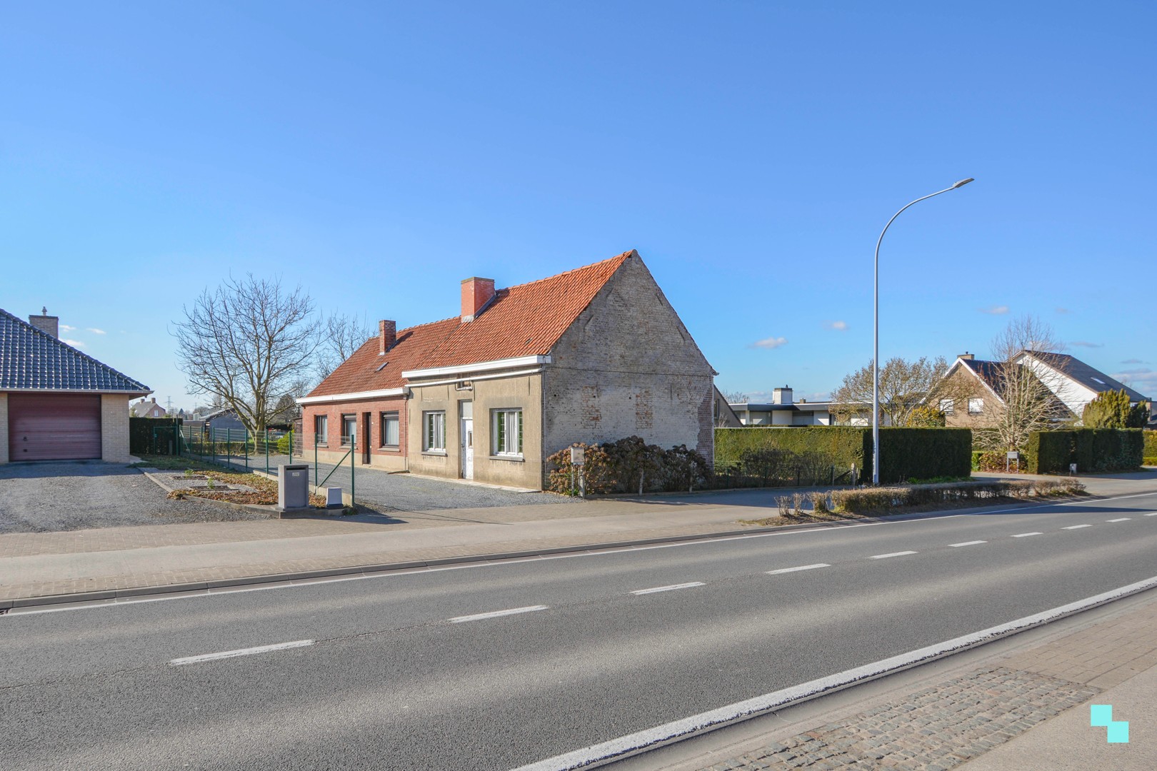 Bouwgrond met vergunning voor bouw van twee woningen te Ingelmunster - foto 3