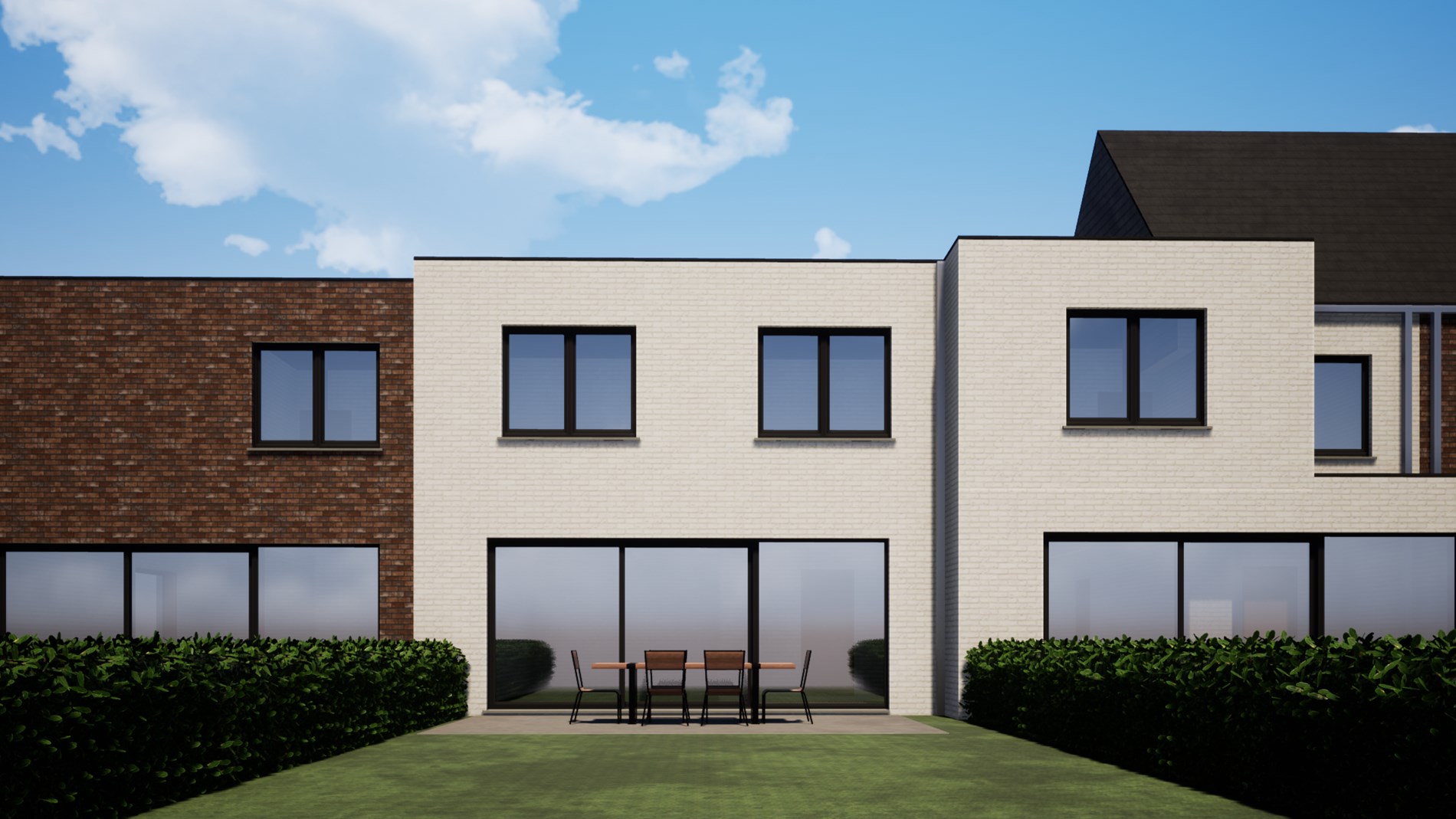 Ruime nieuwbouwwoning met uitweg op centrale ligging te Eernegem - foto 4