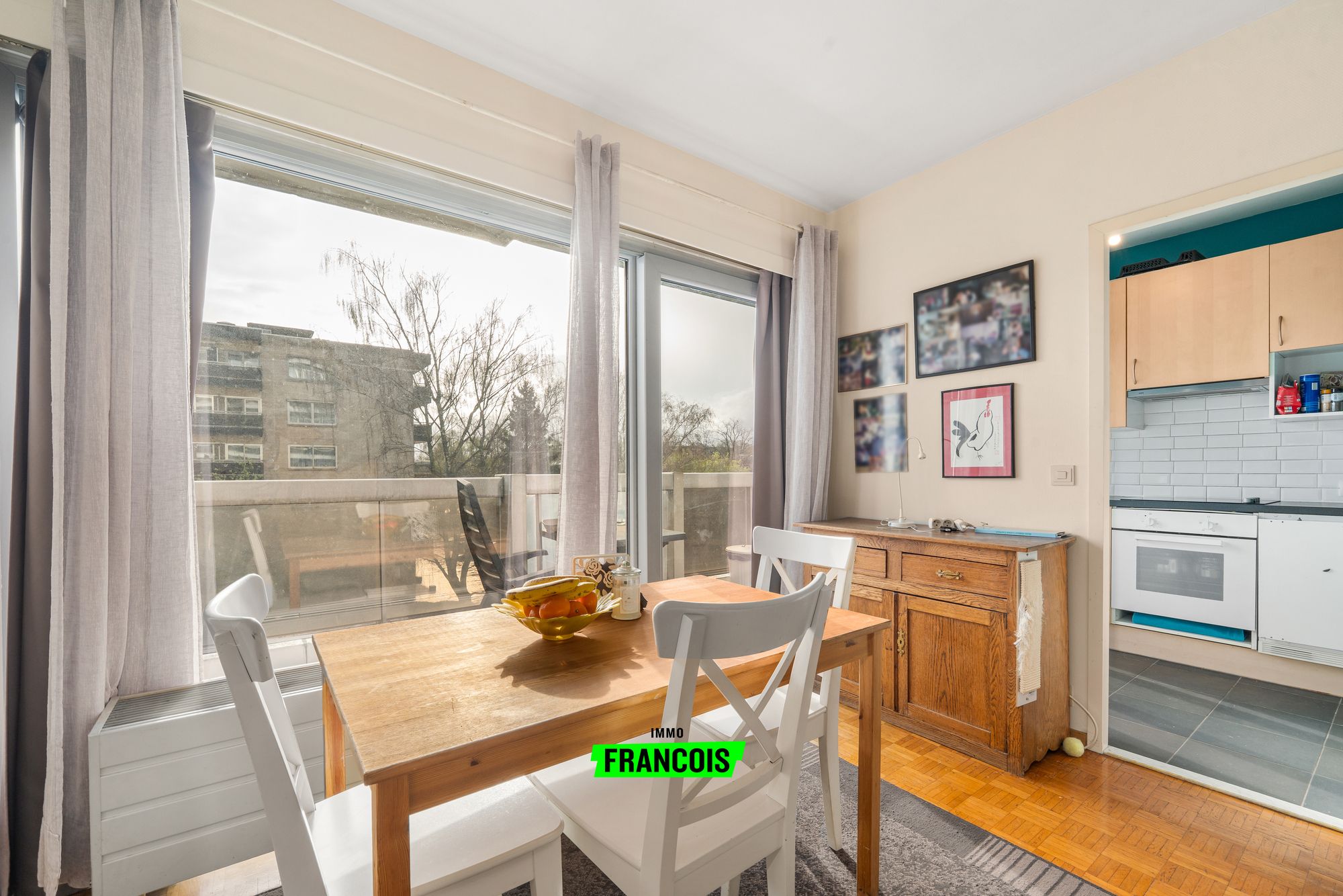 Recente gerenoveerde studio met terras in Residentie Westland II te Anderlecht - foto 3