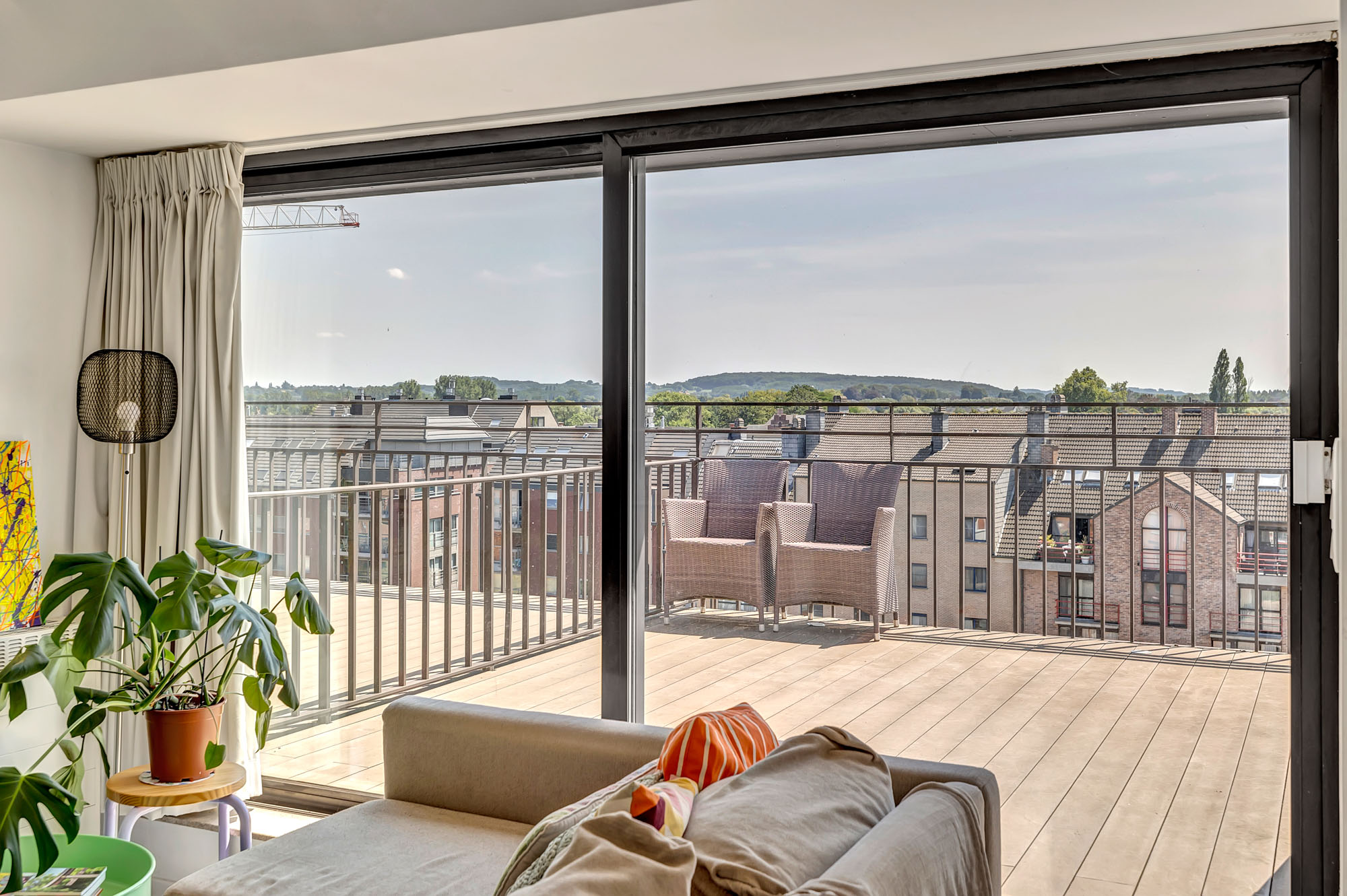 Gerenoveerd penthouse met 2 ruime terrassen in centrum - foto 1