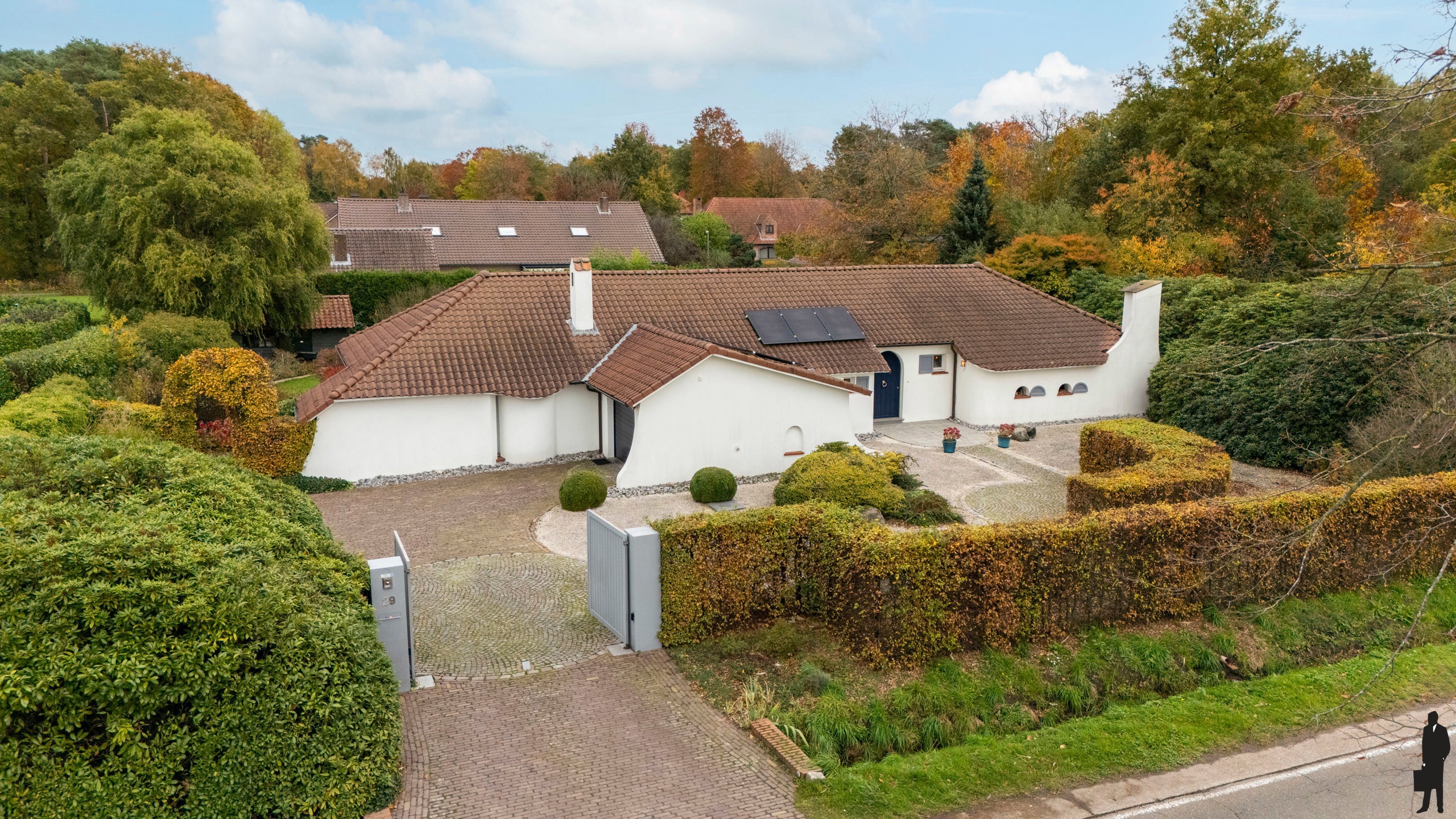 Laagbouwvilla met uitzicht op bos en weilanden nabij Postel - foto 3