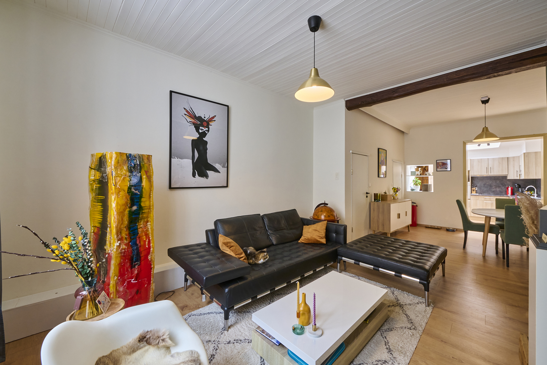 Gerenoveerde energiezuinige stadswoning + polyvalente ruimte - foto 3