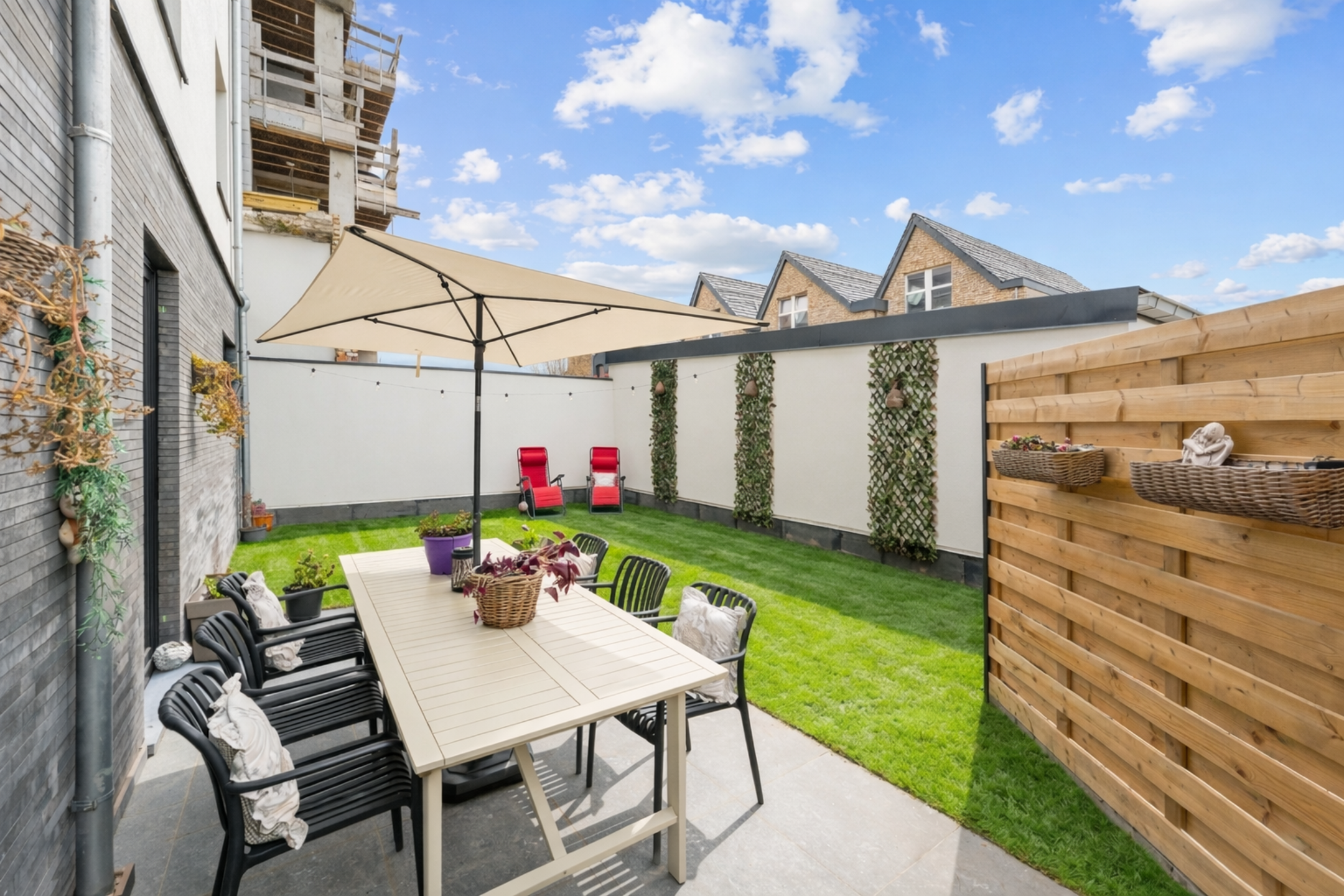 Ruim nieuwbouwappartement met zonnige tuin in Blankenberge - foto 1