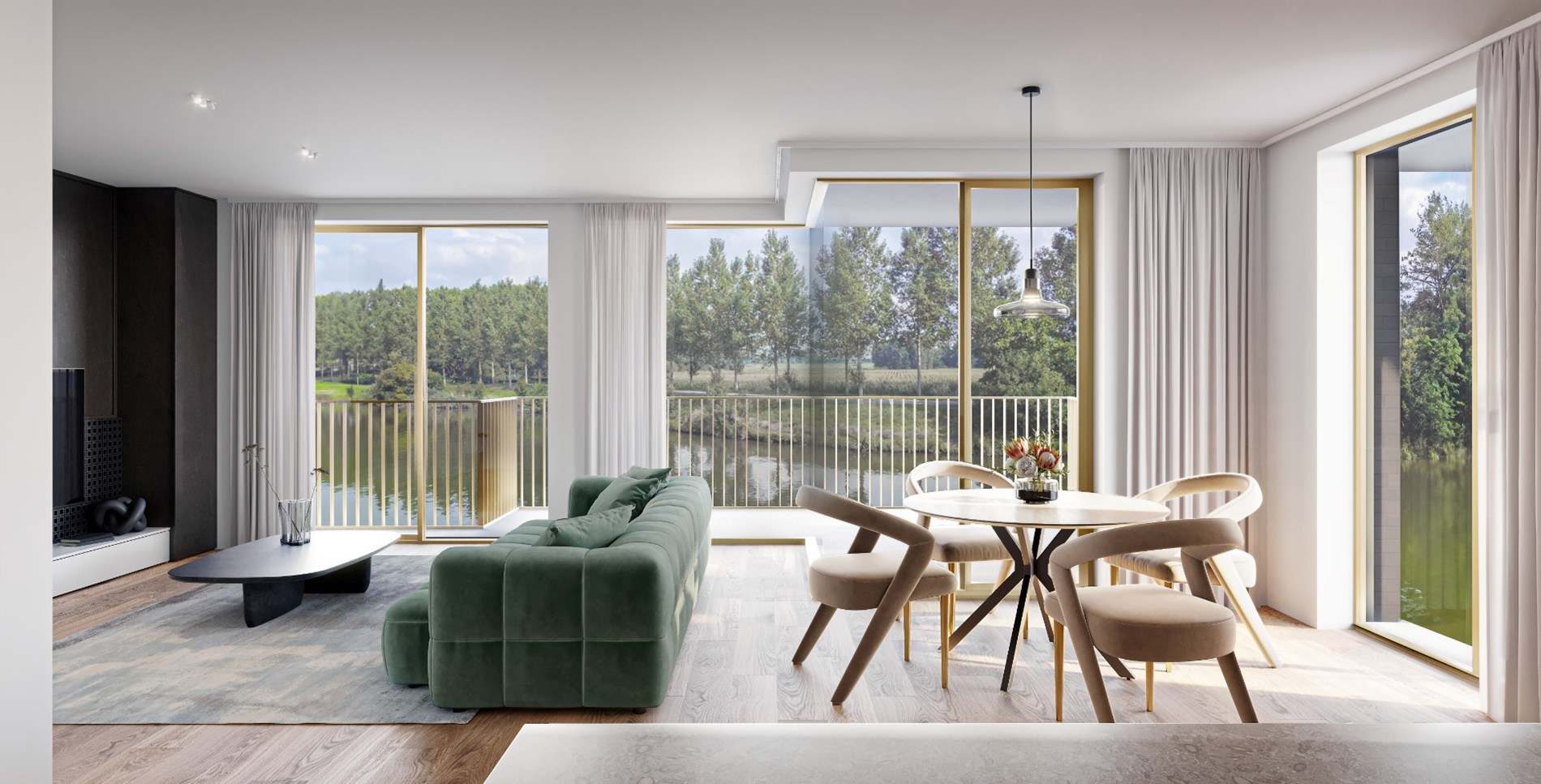 Appartement neuf au rez-de-chaussée avec 1 chambre - photo 4