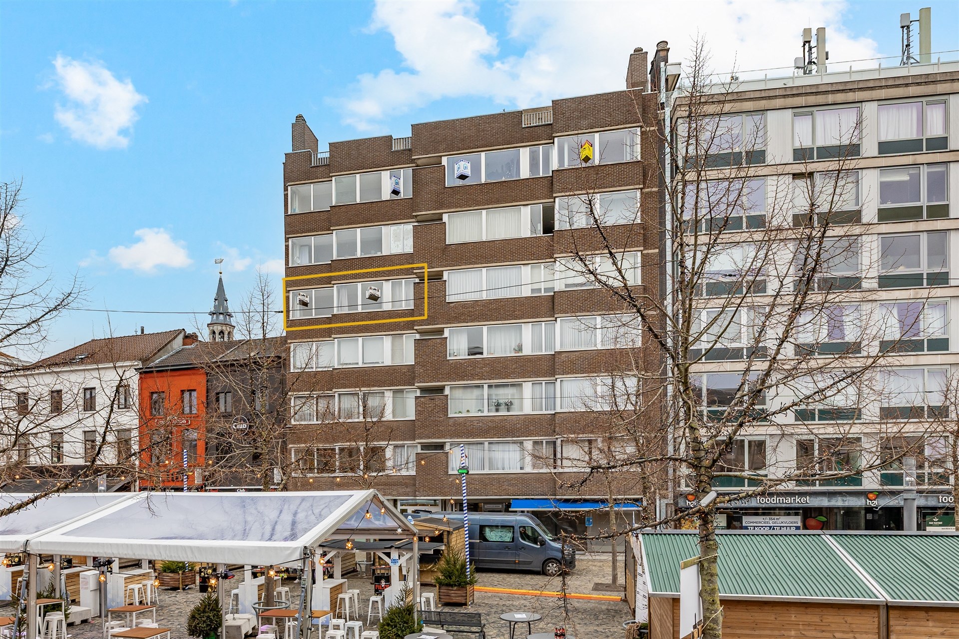 Appartement op de vierde verdieping te Hopmarkt, Aalst - foto 1