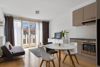 Dit verzorgd 1-slaapkamerappartement, gelegen in de Bexstraat in het hart van Antwerpen, is ideaal zowel voor eigen bewoning als voor investering.<br /><br />De indeling is praktisch en aangenaam: een gezellige leefruimte met open keuken, een ruime slaapkamer met aansluitend de badkamer. De badkamer is volledig betegeld en uitgerust met een toilet, bad en voorziening voor wasmachine en droogkast.<br /><br />Het appartement maakt deel uit van een recent gebouw (2006) en is momenteel verhuurd, wat het extra interessant maakt voor investeerders.<br /><br />EPC: 130 kWh/m²<br />Elektriciteit conform<br /><br />Stedenbouwkundige inlichtingen: Wg, Gvkr, Vg, Gvv, Gmo