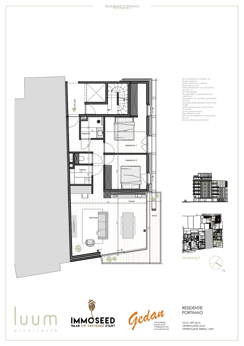 Appartement à vendre à Ostende avec 1 chambre - photo 2
