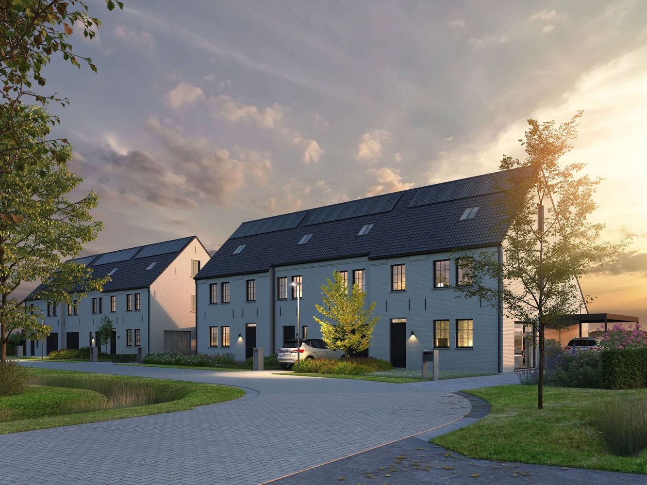 Energiezuinige halfopen bebouwing met garage - foto 3