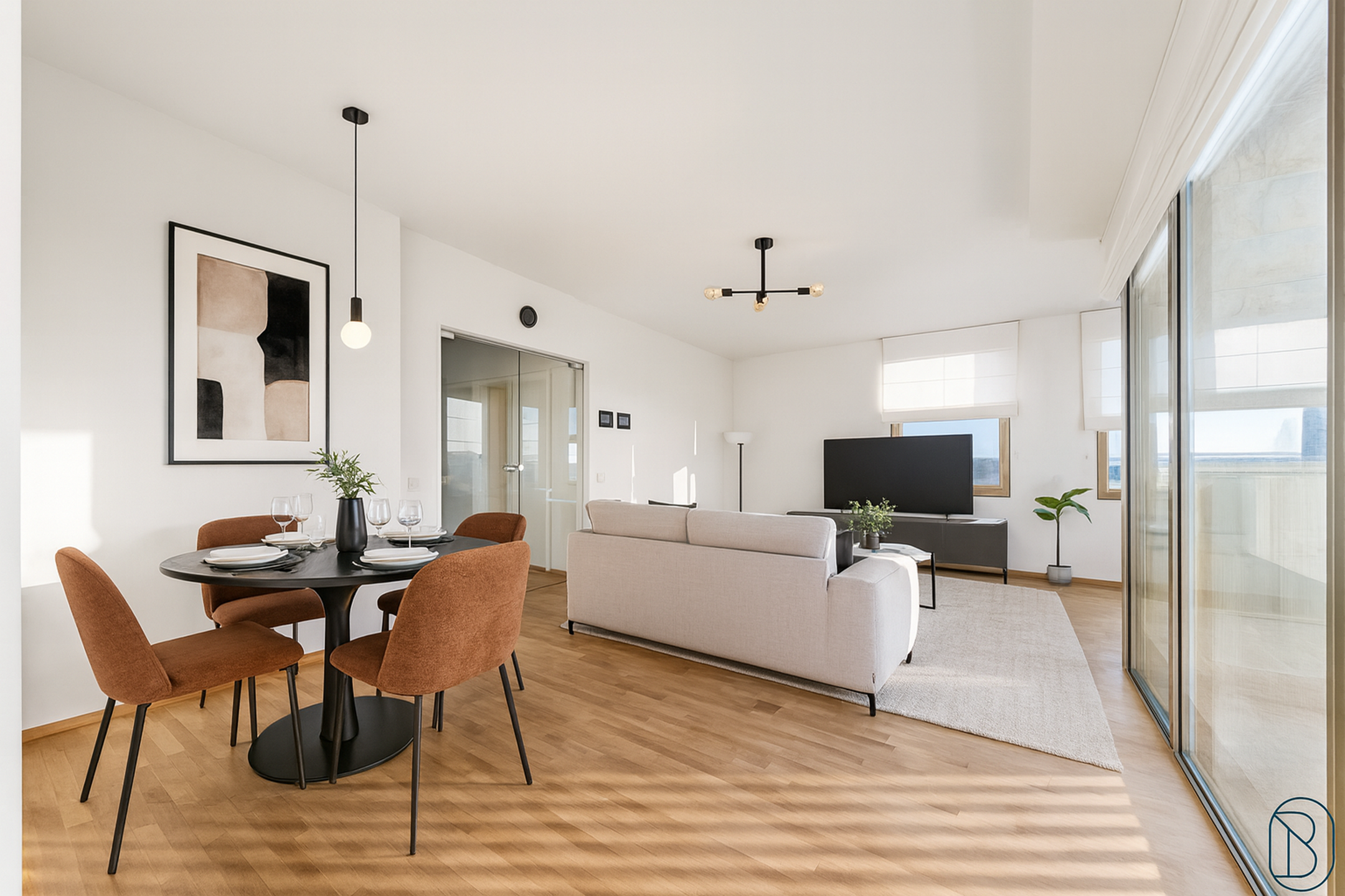 TOPGELEGEN APPARTEMENT met 2 slaapkamers en leuk ZONNETERRAS - foto 4