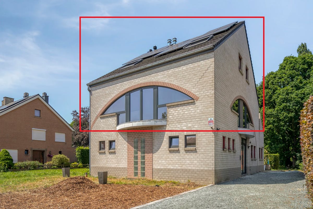 Duplex appartement op uitstekende ligging in Humbeek met ruime tuin en parkeermogelijkheden - foto 1