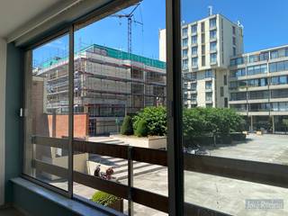 Dit gerenoveerd appartement is de ideale keuze voor wie op zoek is naar een comfortabele woonst in het centrum van Leuven. <br /><br />Met zijn gunstige ligging kunt u genieten van alle voordelen van het stadsleven, terwijl u toch in een rustige omgeving woont.<br /><br />Het appartement is gelegen in het binnengebied van de residentie. Via een buitentrap komt u aan de voordeur van het appartement. <br /><br />Het appartement bestaat uit een lichtrijke inkom die toegang geeft tot de slaapkamer met ensuite de badkamer voorzien van een inloopdouche en lavabomeubel, een apart toilet met lavabo en plaats voor een wasmachine. Verder kom de inkom uit op ruime, lichtrijke woonkamer met volledig geïnstalleerde leefkeuken. <br /><br />Via de grote ramen is er een aangenaam zicht op het binnenplein. In de zomer kunnen 2 van de 3 ramen open en heeft u een gezellig terrasgevoel in het appartement.<br /><br />Bijkomend pluspunt zijn de lage maandelijkse kosten die zorgen voor een interessante opportuniteit voor starterswoonst of als investering voor de studerende kinderen. Zeker ook de ligging van het station om 5 min te voet geeft dit appartement een schitterende mobiscore.<br /><br />Of u nu op zoek bent naar uw eigen plekje in het centrum van Leuven of een slimme investering wilt realiseren, kom dit appartement ontdekken. Maar nu uw afspraak via info@immoruelens.be