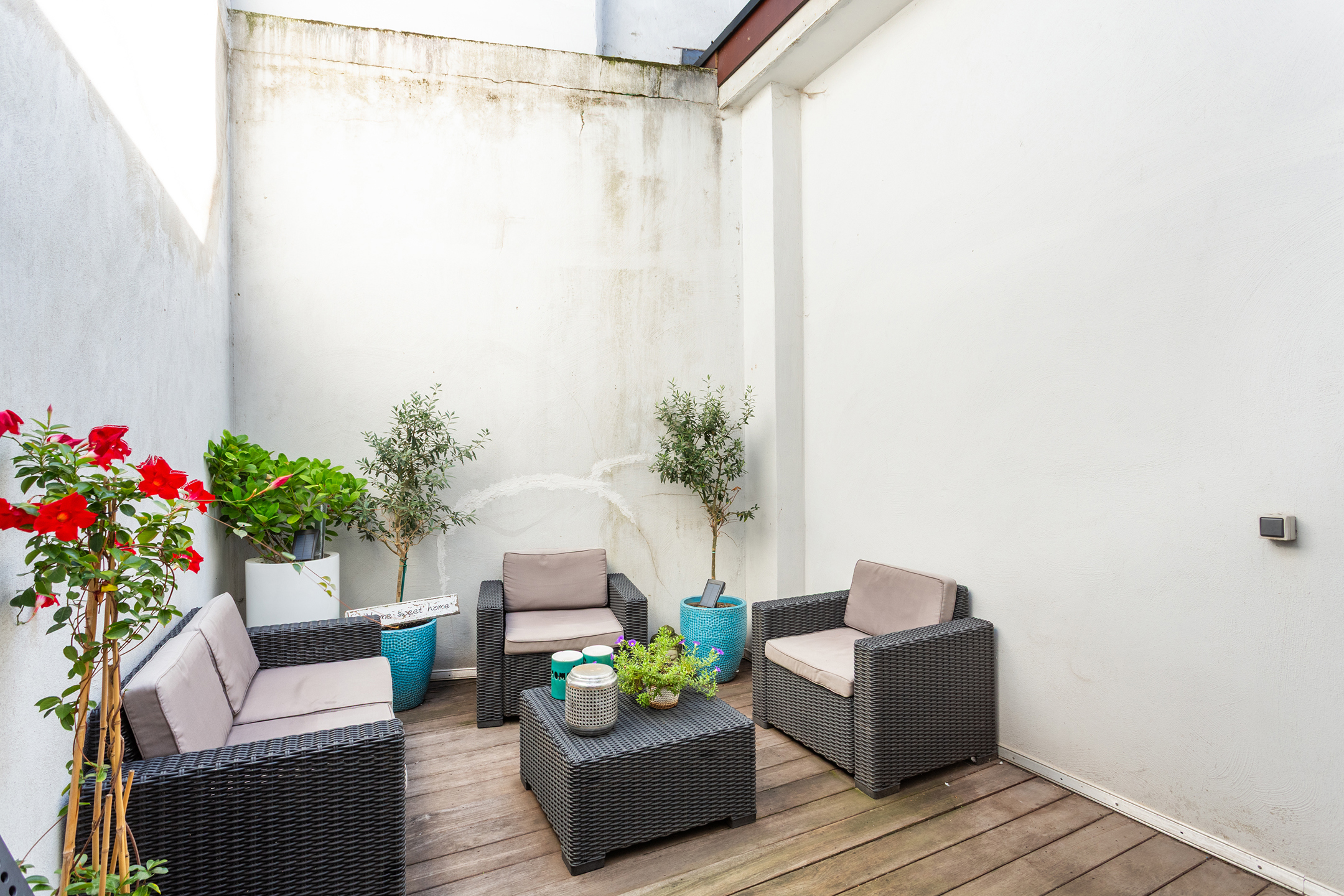 charmant appartement met groot terras nabij Marnixplaats - foto 4