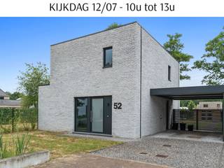 << KIJKDAG OP AFSPRAAK 12/07 - 10u tot 13u >>Welkom op de Burgemeester Jan Geritslaan 52, Houthalen.Een moderne, energiezuinige woning uit 2021,...