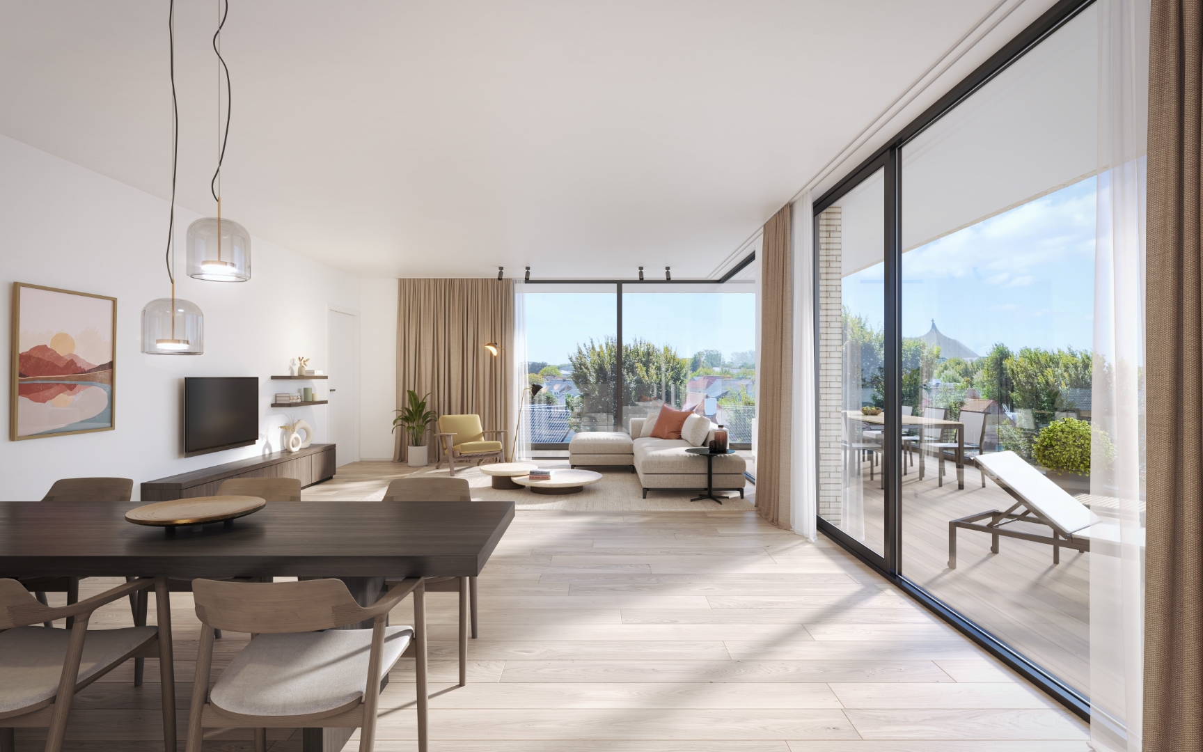 Nieuwbouw appartement in het centrum van Koksijde. - foto 1