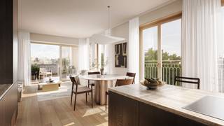 Where grandeur and city life come together…

In the vibrant heart of Antwerp, situated between the lush green Stadspark and the lively Theaterplein, Mirador rises as a new architectural landmark redefining what prestigious urban living truly means. Here, choosing a home is not merely selecting an apartment — it is embracing a refined lifestyle where luxury, comfort, and sophistication blend seamlessly to elevate your everyday experience.

Mirador offers 18 spacious 2- and 3-bedroom apartments, thoughtfully distributed across 4 architecturally balanced volumes surrounding a serene rooftop garden. Each residence features generous living areas, abundant natural light, high-quality materials, and an elegant design language that creates a calm, refined and contemporary atmosphere. These carefully considered details ensure exceptional comfort, making every moment at home feel extraordinary.

Your interior becomes a personal statement thanks to a fully customisable finishing budget. You have the freedom to shape every space according to your taste, making use of renowned brands known for outstanding craftsmanship, timeless aesthetics, and long-lasting quality.

Mirador also provides an underground garage and shared bicycle storage on the ground floor, aligning perfectly with a modern, urban lifestyle.

Sales prices exclude registration duties and VAT.
A reduced 6% VAT rate on the construction component may apply if legal conditions are met.

Contact us for more information.